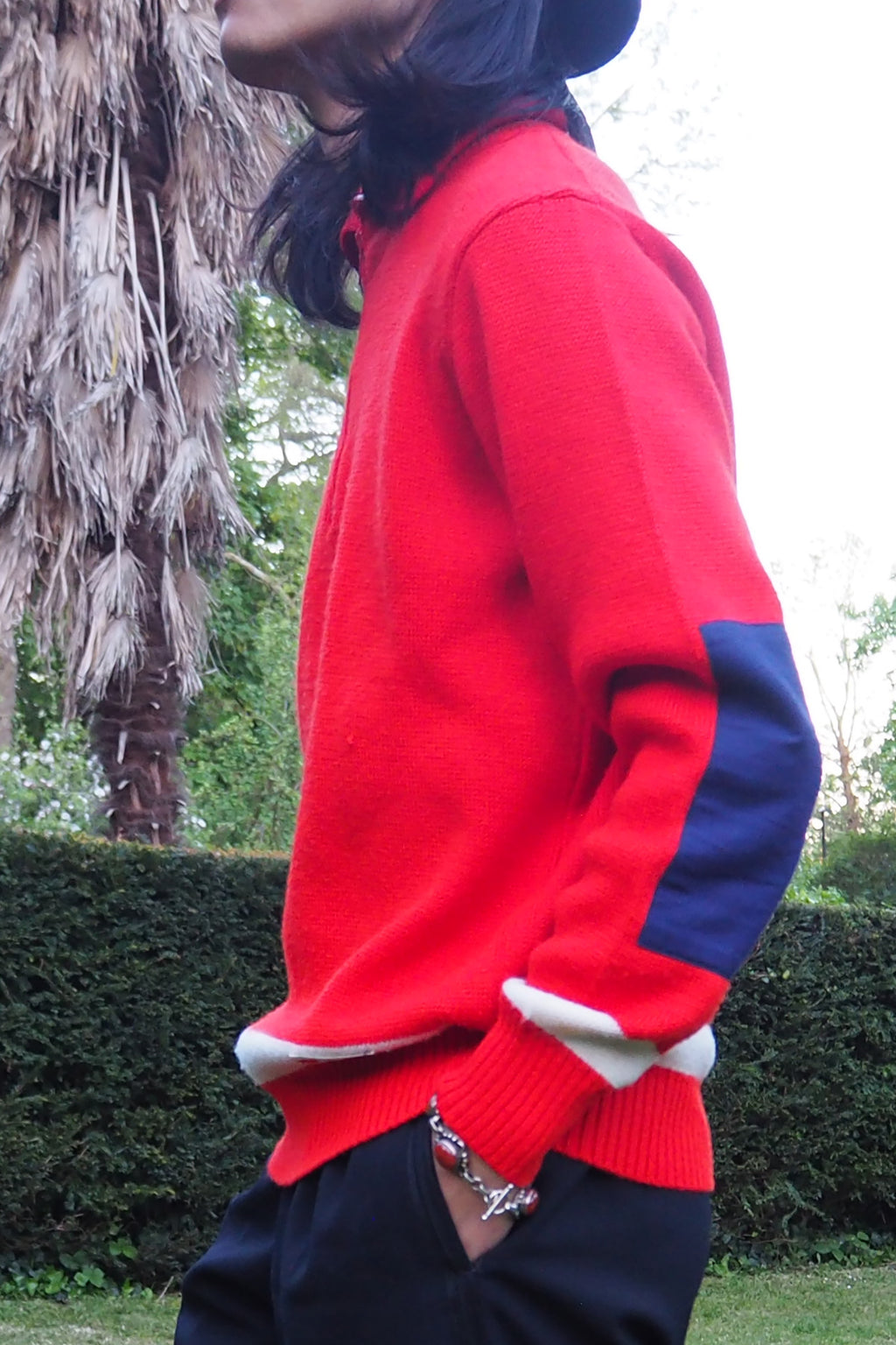 70's FOLCO Italian Sports Knit Red