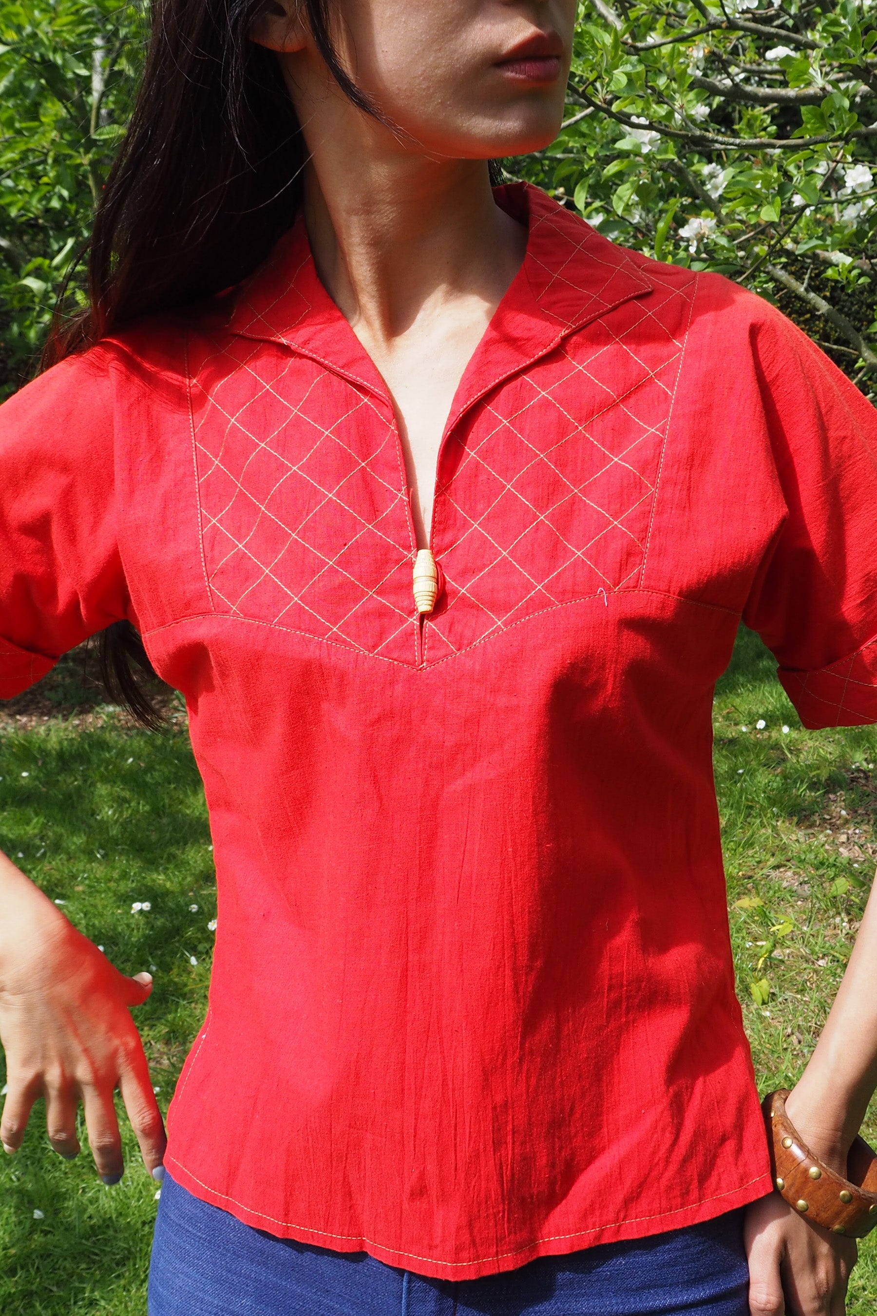 Vintage Coopers Tops Red