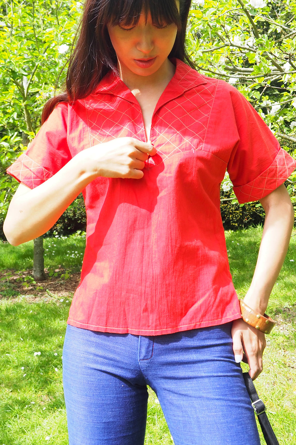 Vintage Coopers Tops Red