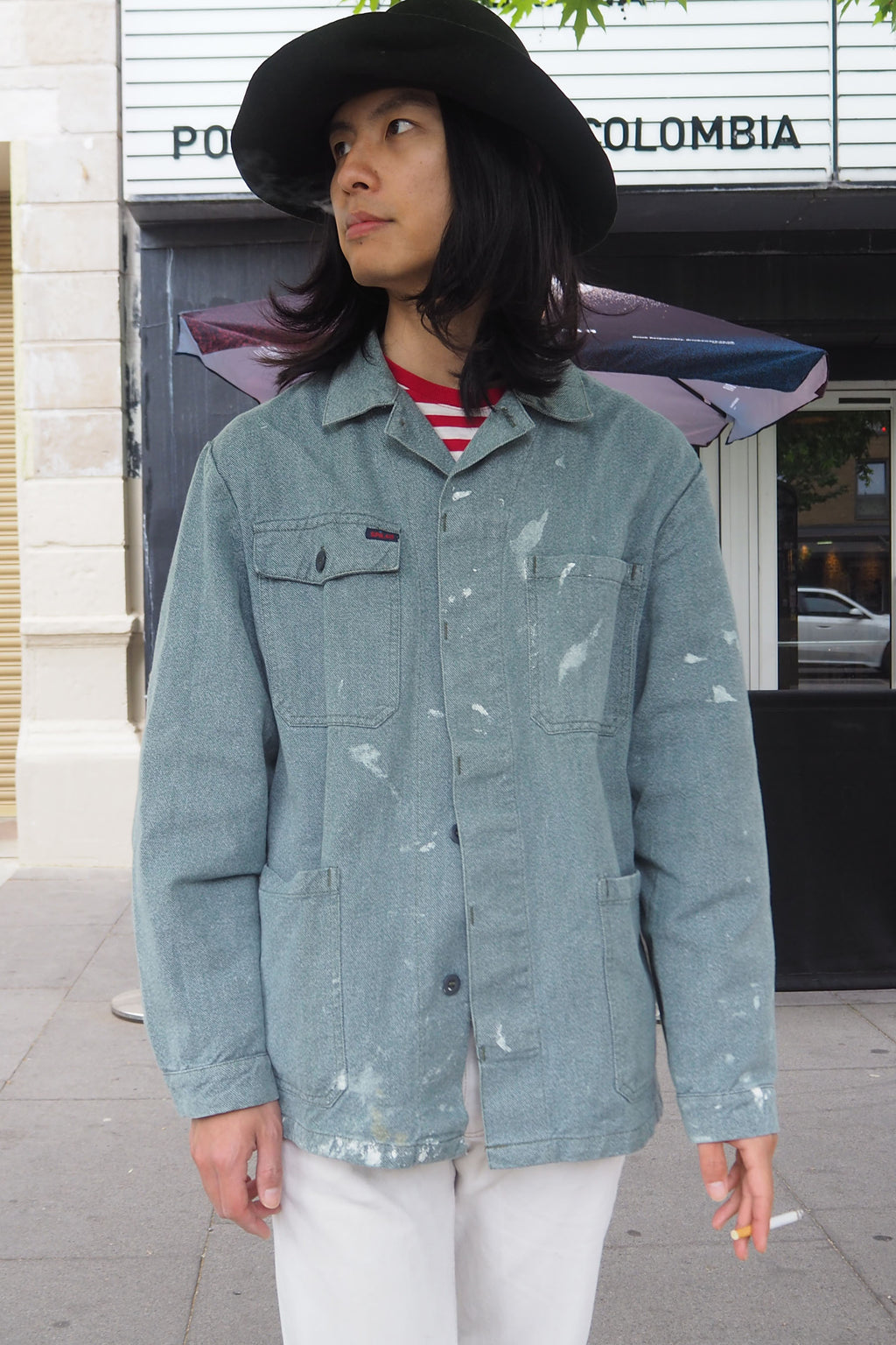 Vintage SPILAG Denim Work Jacket Denim