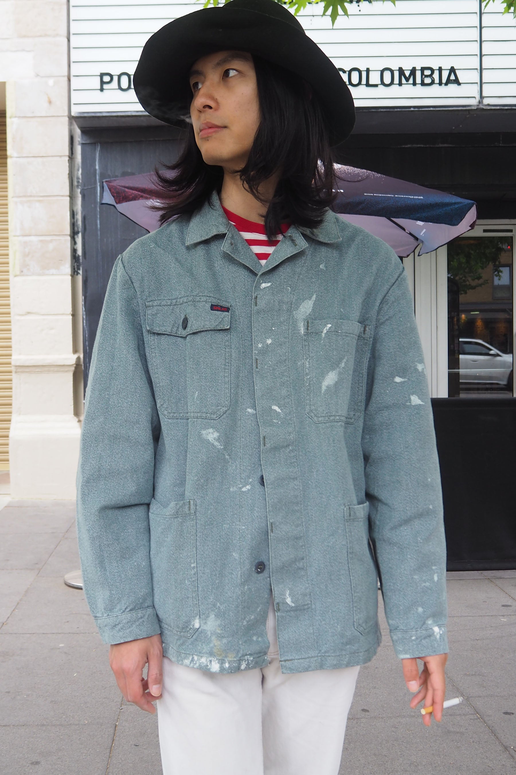 Vintage SPILAG Denim Work Jacket Denim