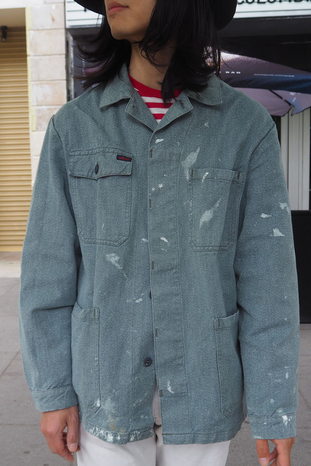Vintage SPILAG Denim Work Jacket Denim