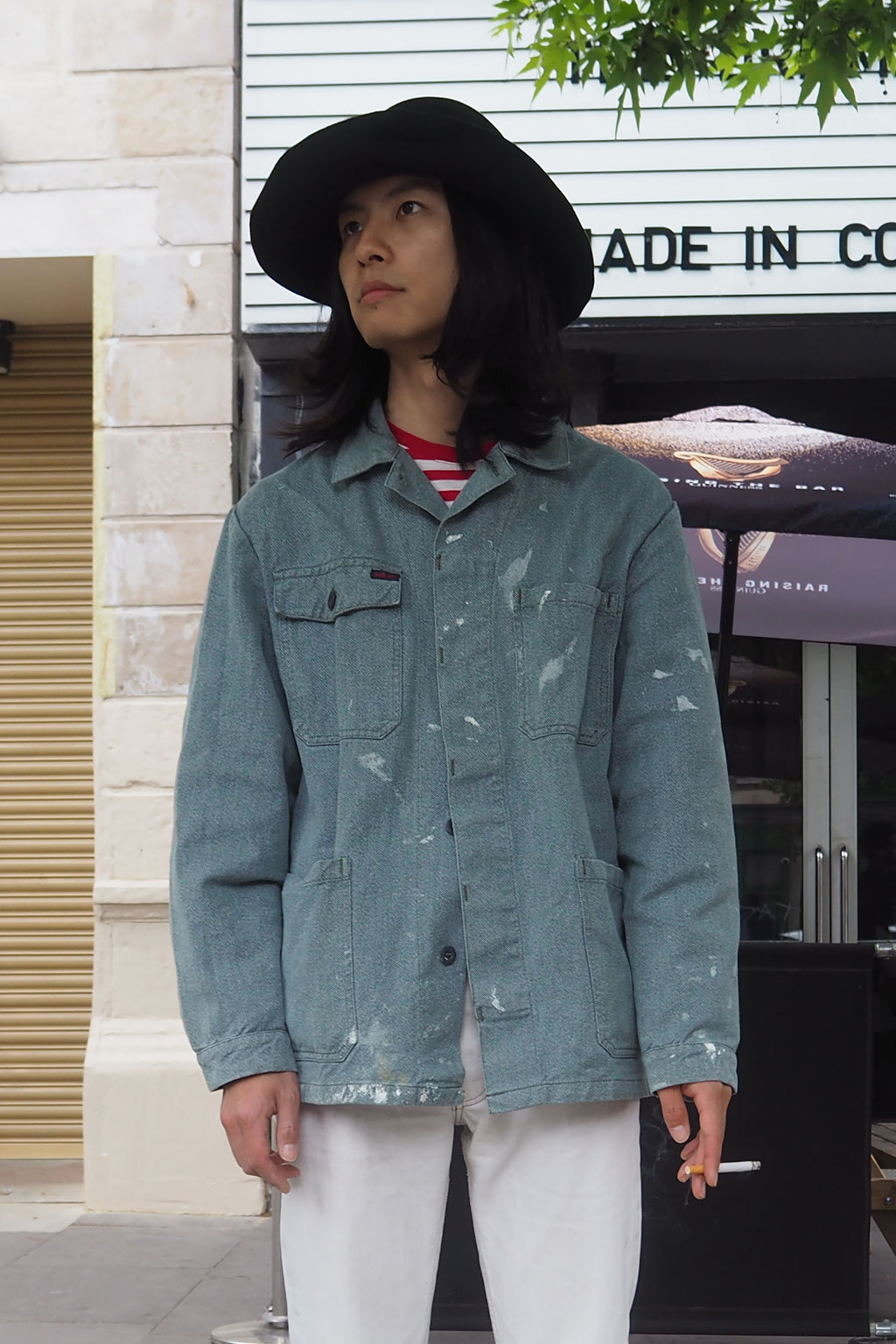 Vintage SPILAG Denim Work Jacket Denim