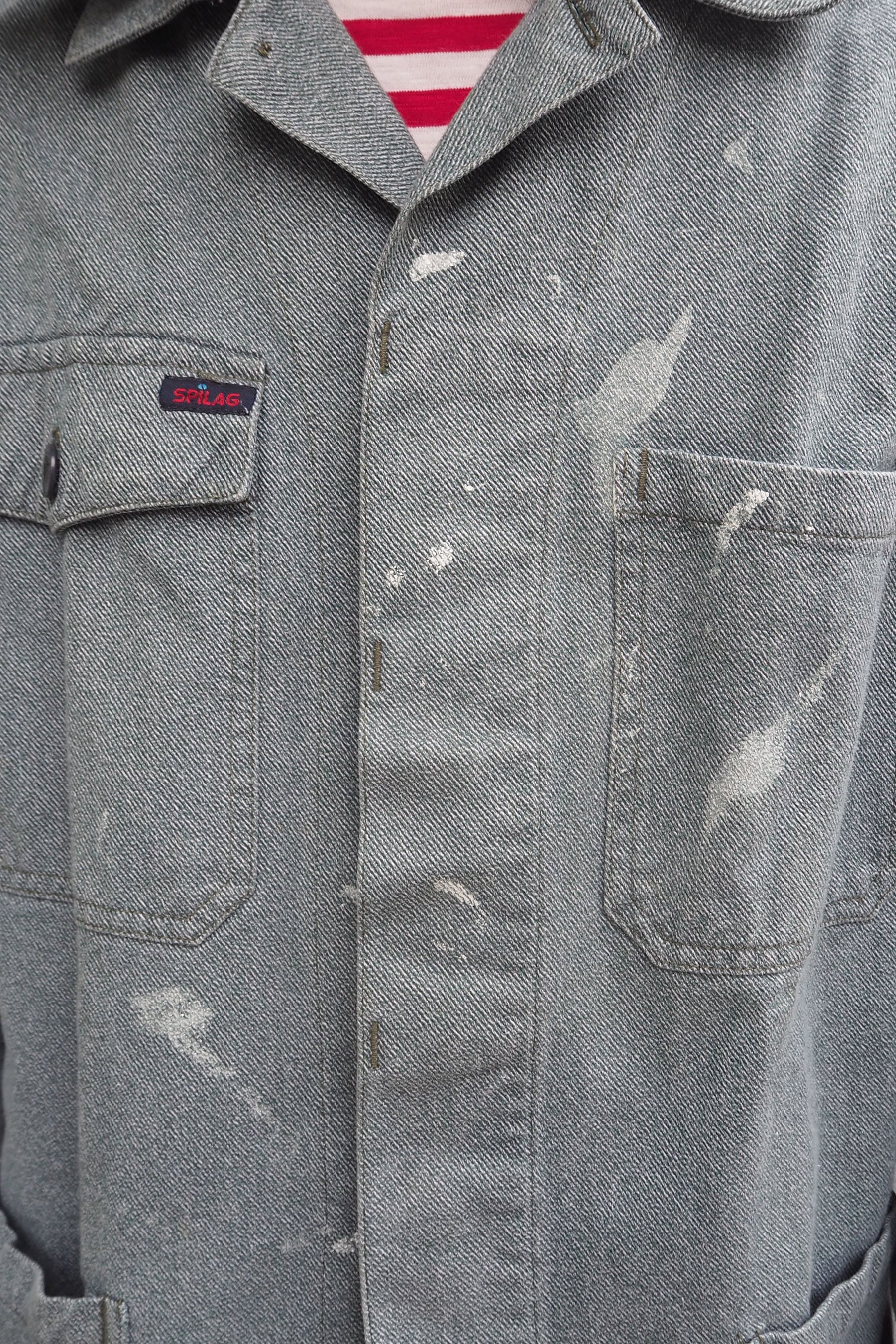 Vintage SPILAG Denim Work Jacket Denim