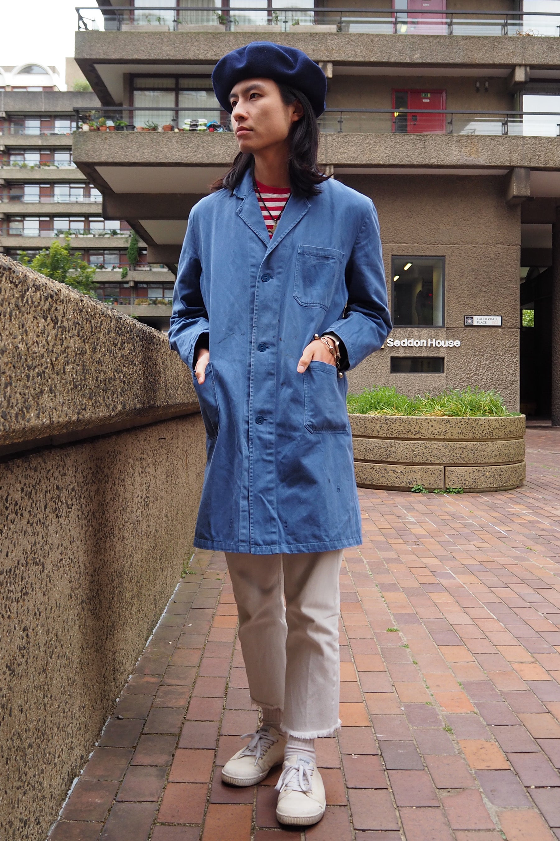 Vintage SPILAG Work Jacket Blue/Navy