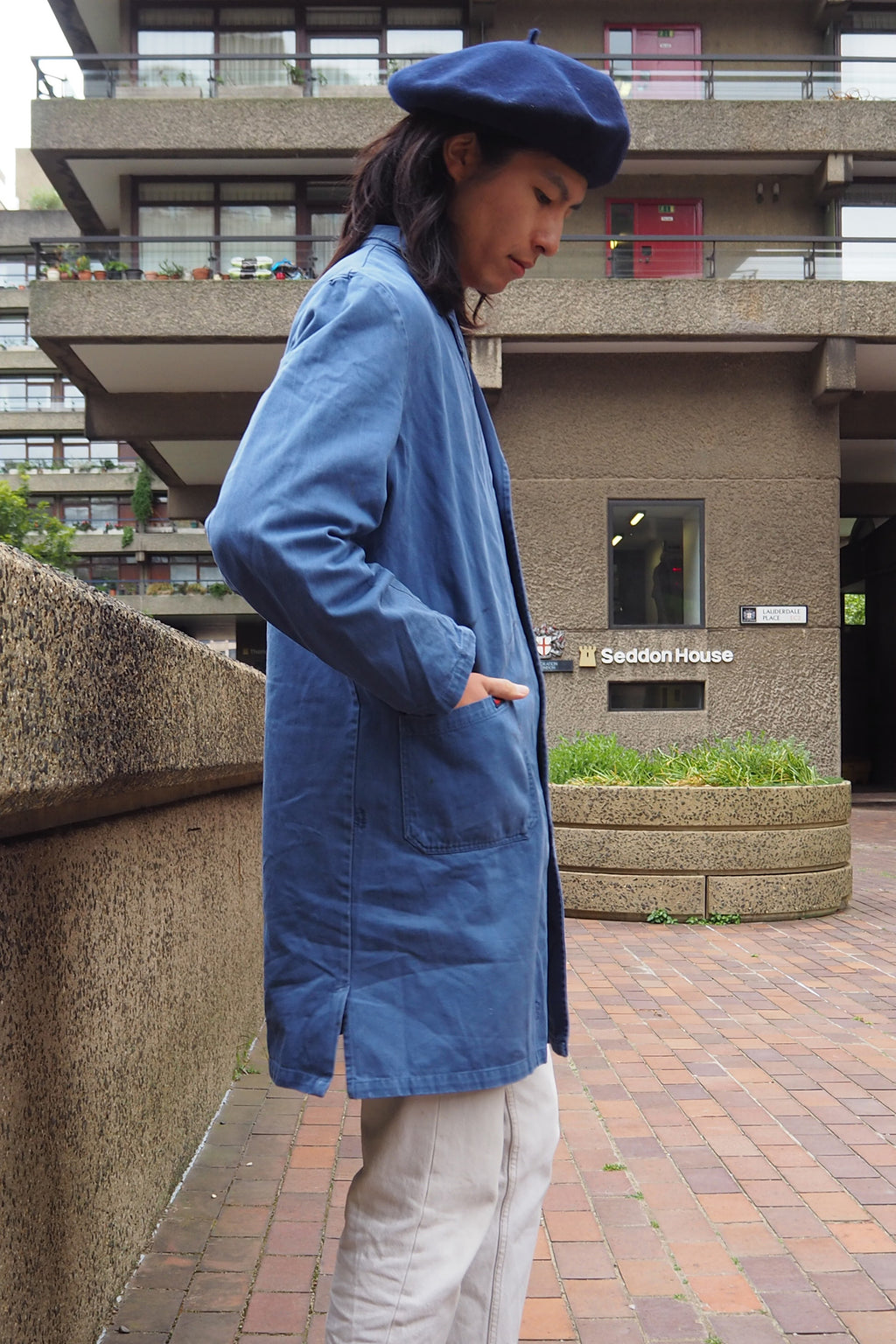 Vintage SPILAG Work Jacket Blue/Navy