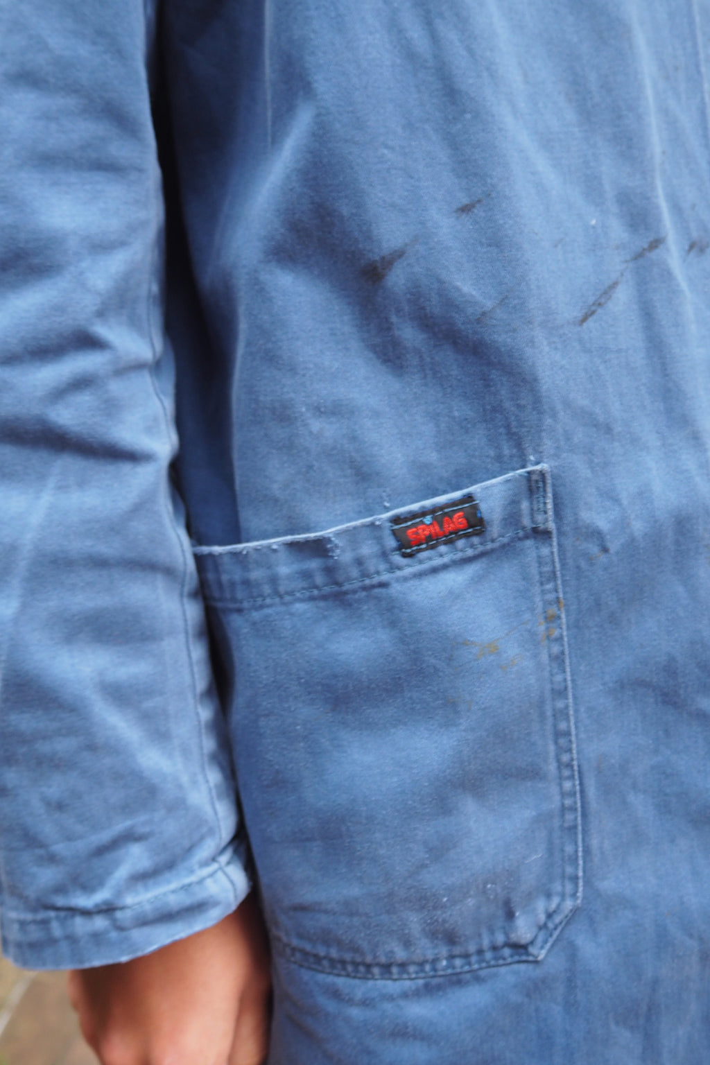 Vintage SPILAG Work Jacket Blue/Navy