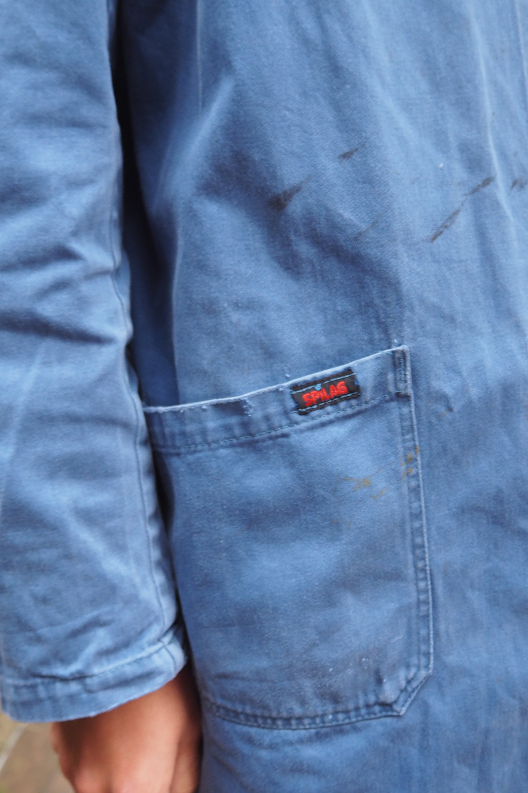 Vintage SPILAG Work Jacket Blue/Navy