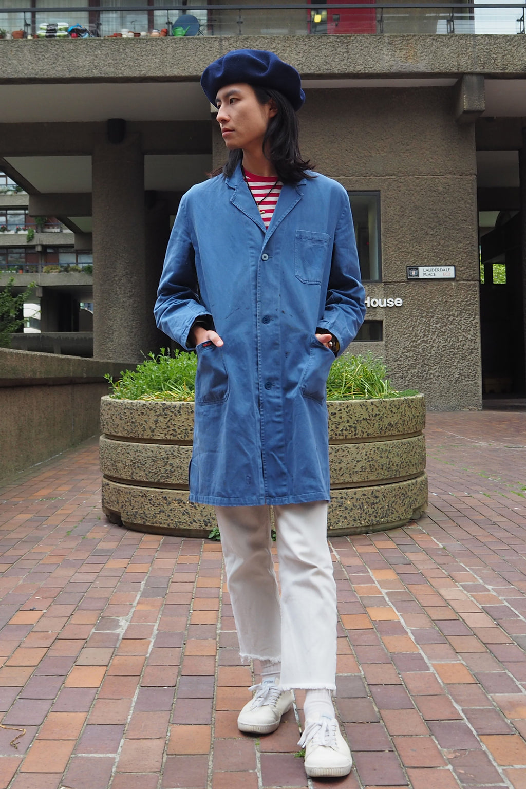 Vintage SPILAG Work Jacket Blue/Navy