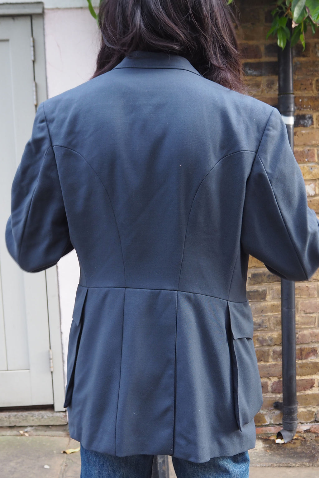 60's Swedish Naval Dress Jacket Navy Gray