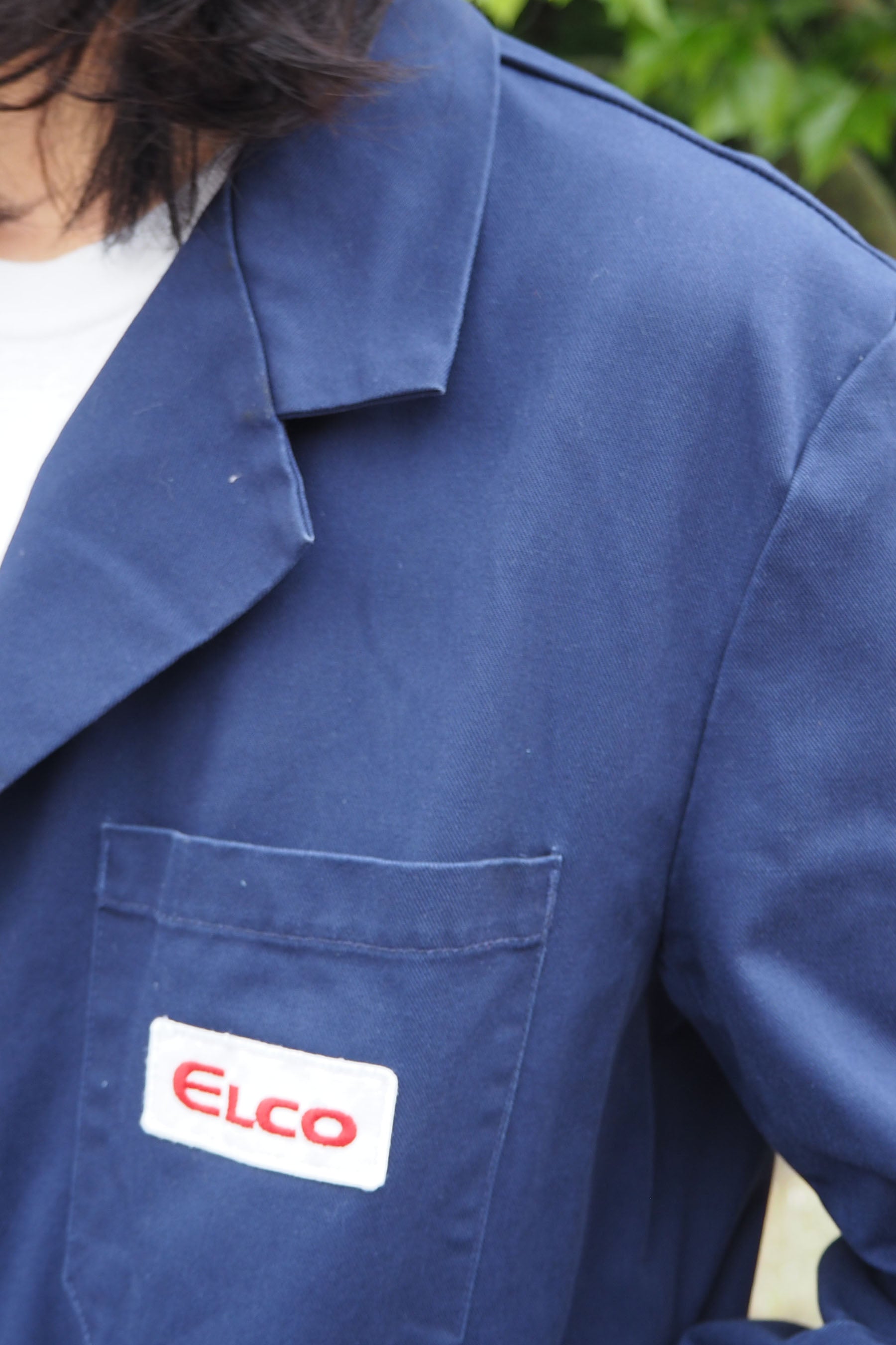 Vintage SPILAG Long Work Jacket Blue/Navy