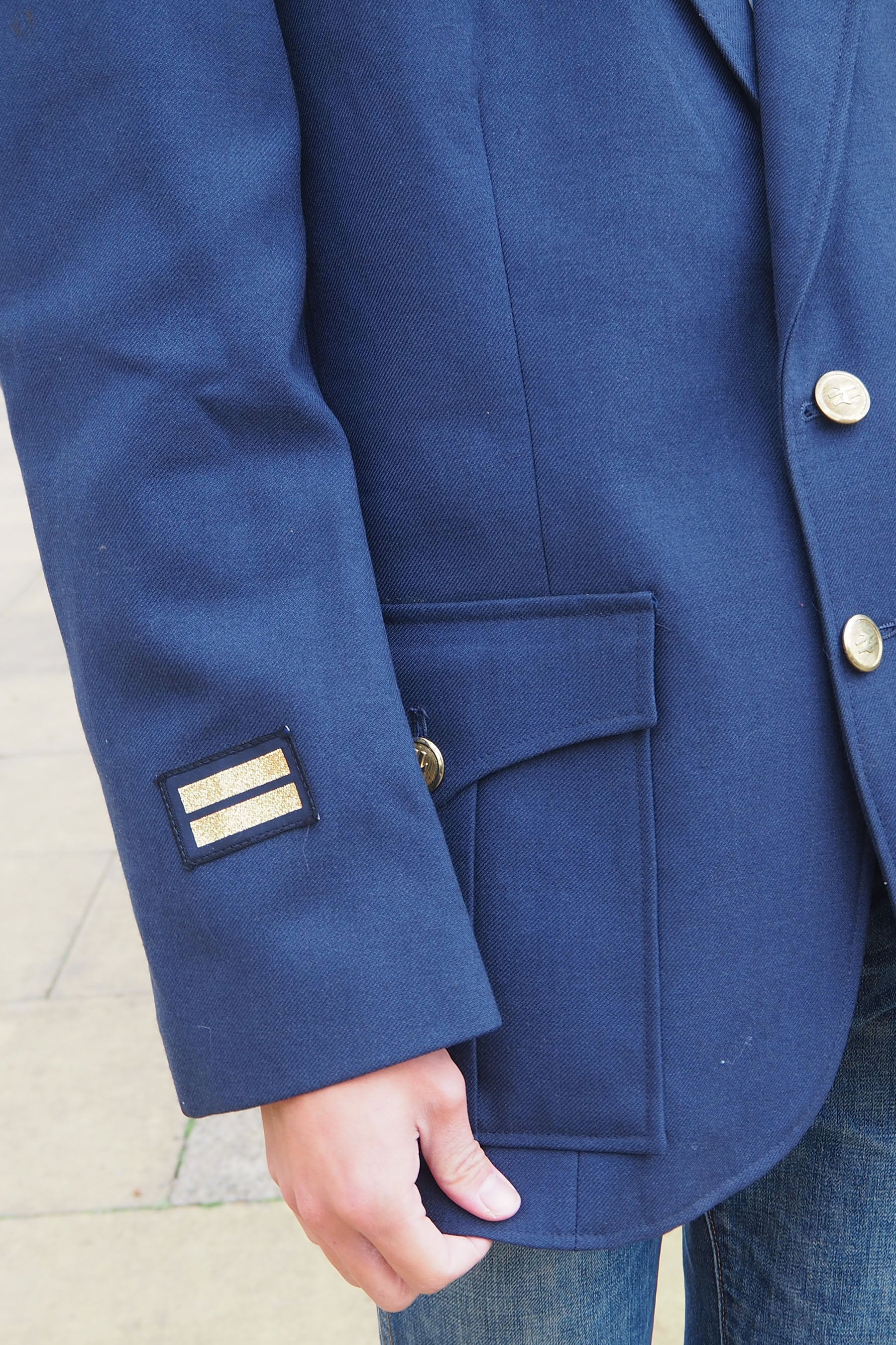 Vintage British Rail Supervisor Jacket Navy
