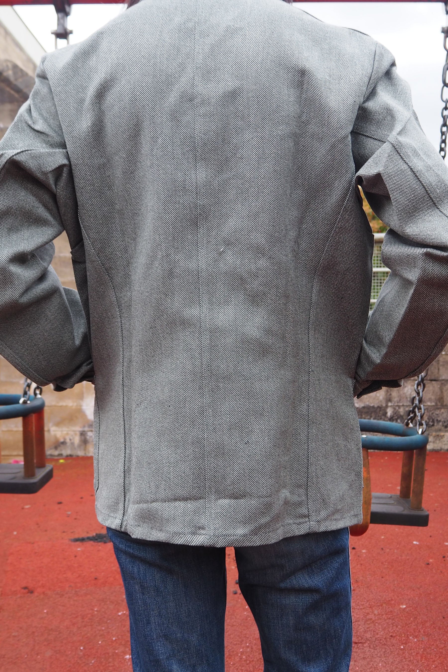 Vintage KUSO Deadstock Jacket Gray