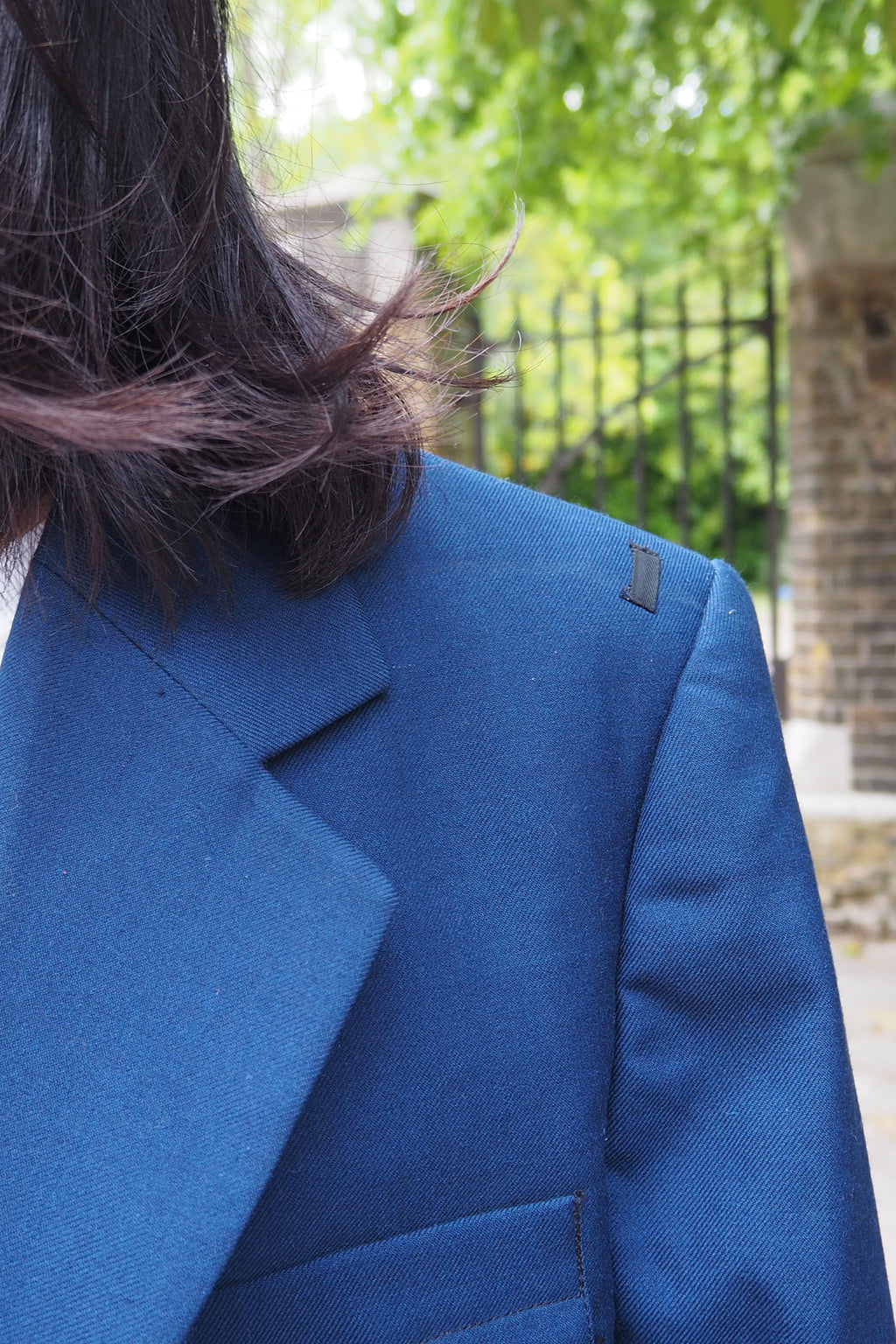 Vintage Bulgarian Military Jacket Navy