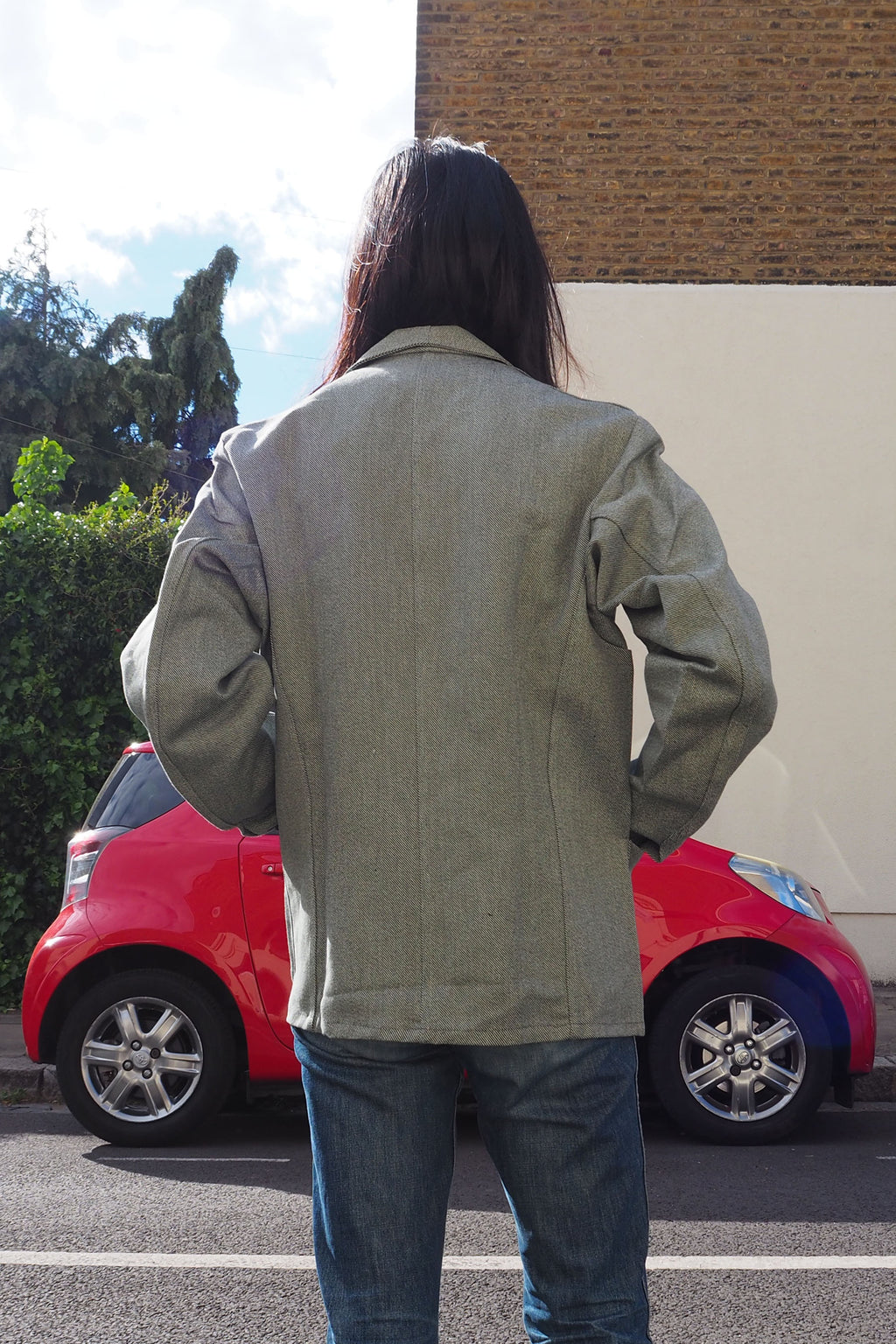 Vintage KUSO Deadstock Jacket Gray