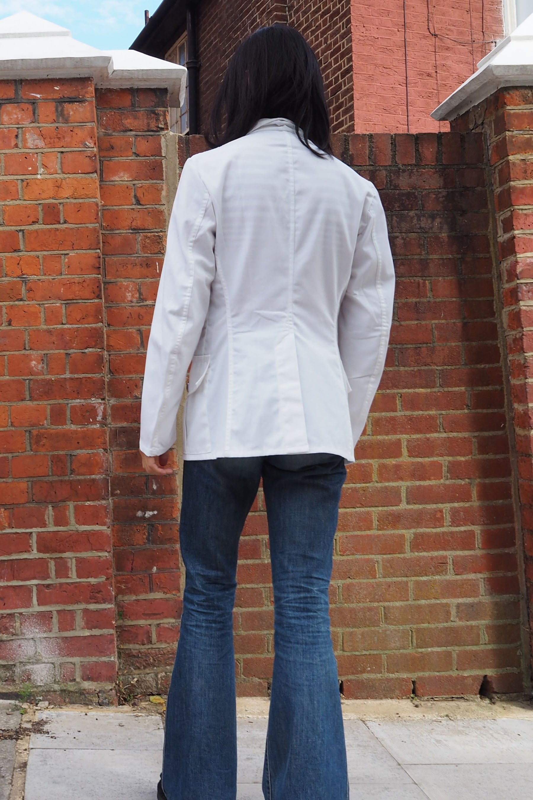 Vintage Austrian Military Dress Jacket White