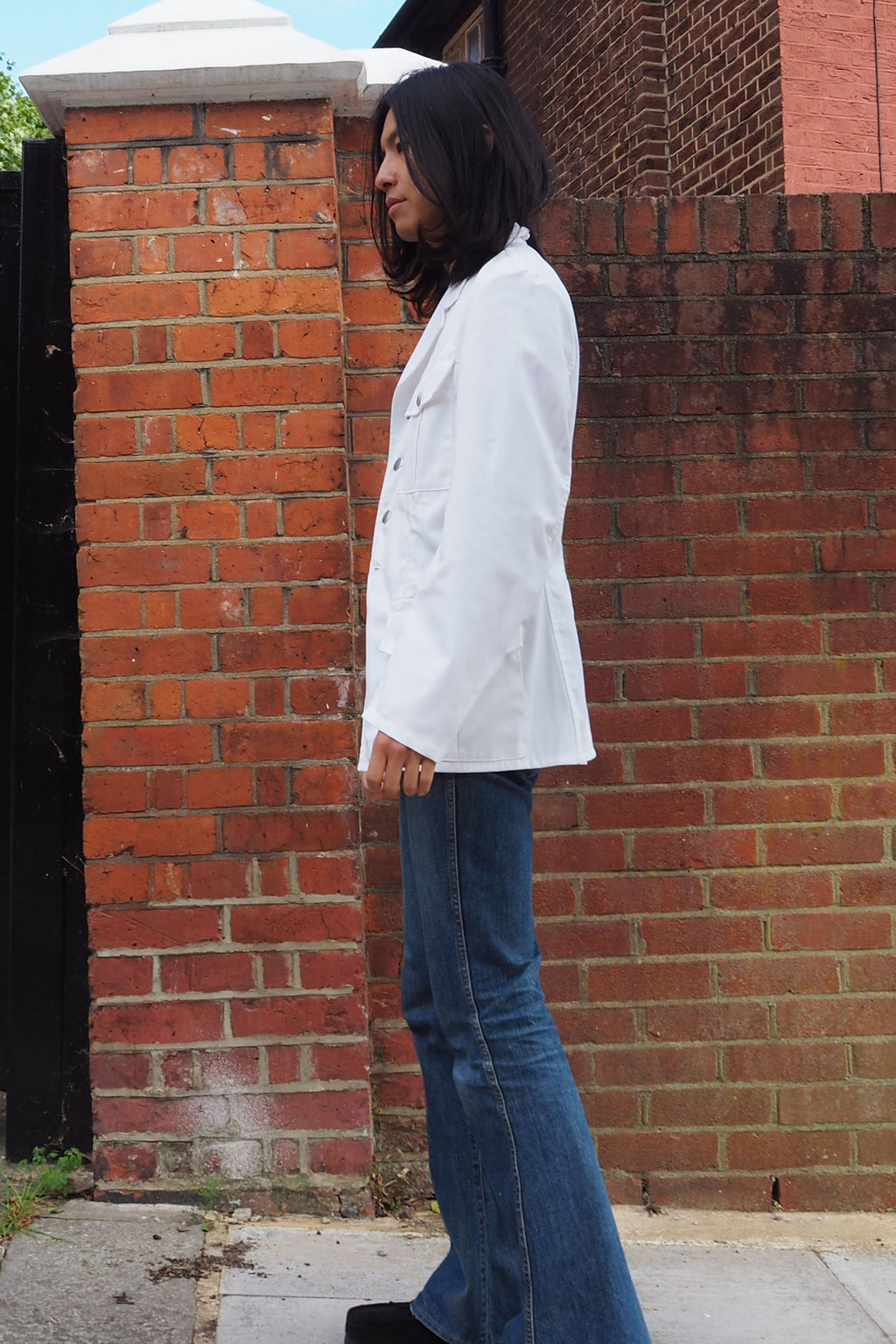 Vintage Austrian Military Dress Jacket White