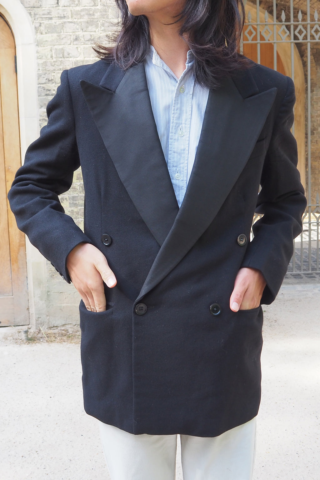 40's CC41 GlanSon Tuxedo Jacket Black