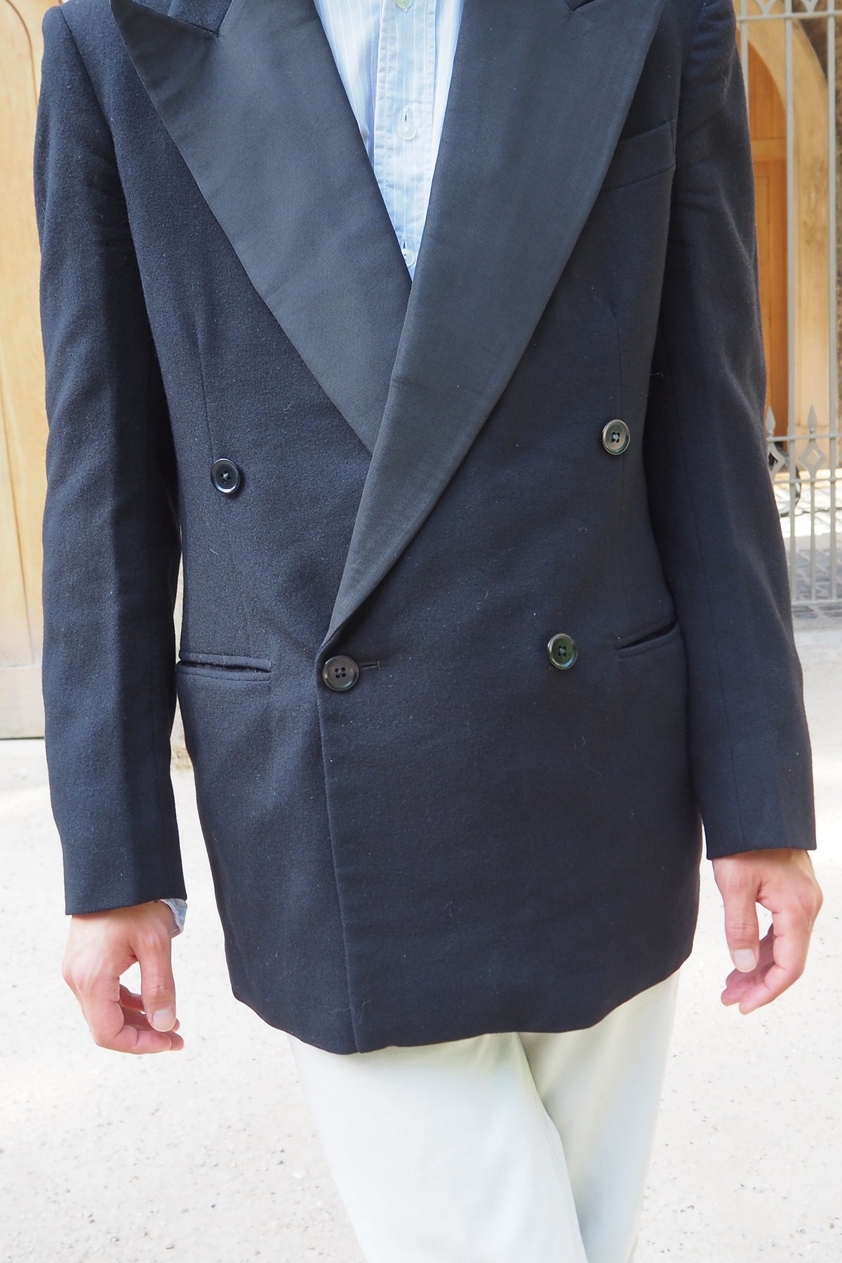 40's CC41 GlanSon Tuxedo Jacket Black