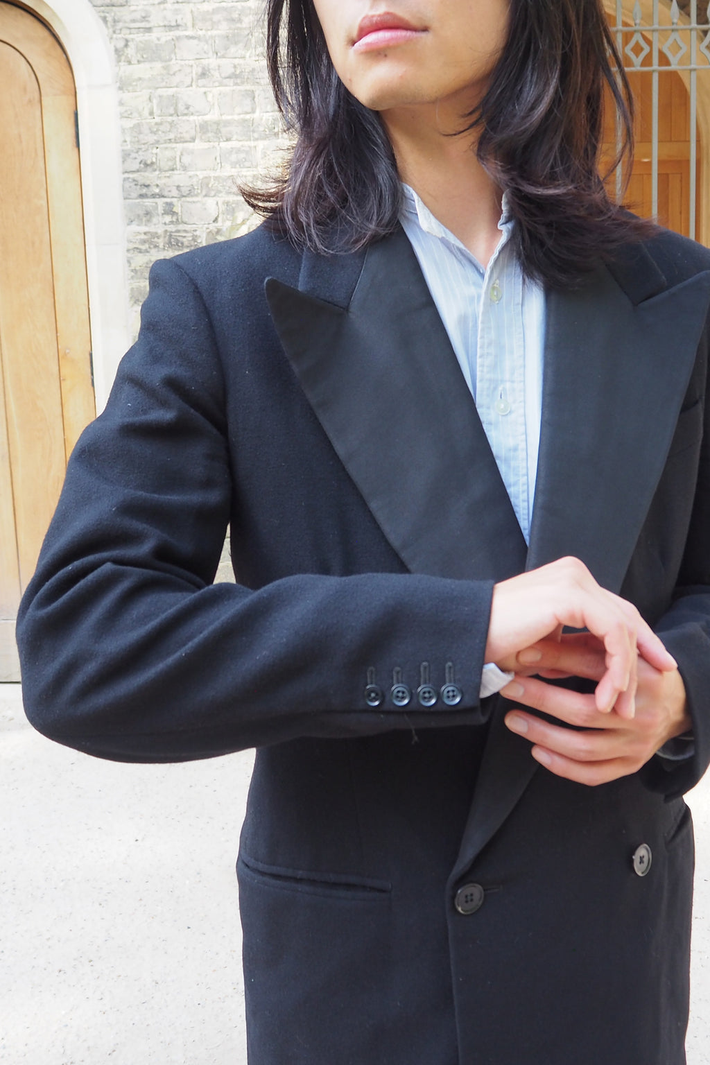 40's CC41 GlanSon Tuxedo Jacket Black