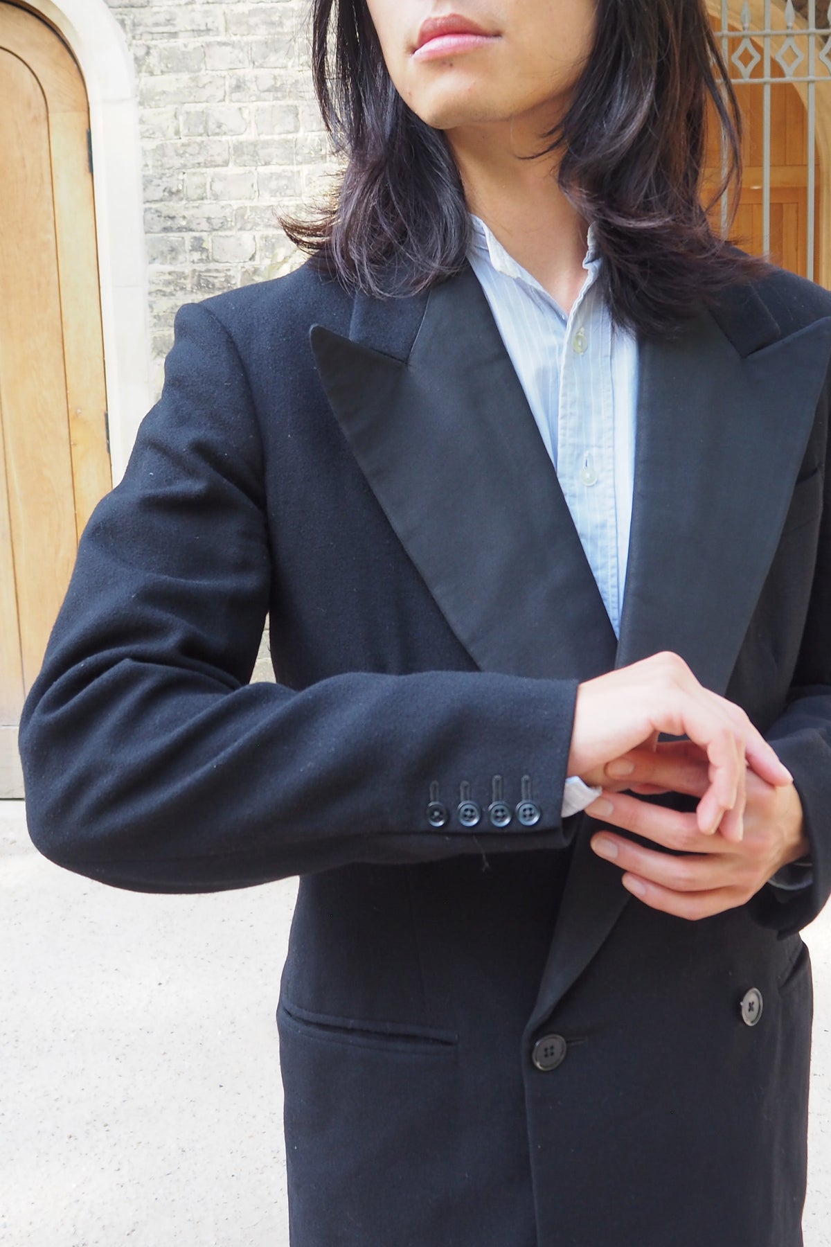 40's CC41 GlanSon Tuxedo Jacket Black
