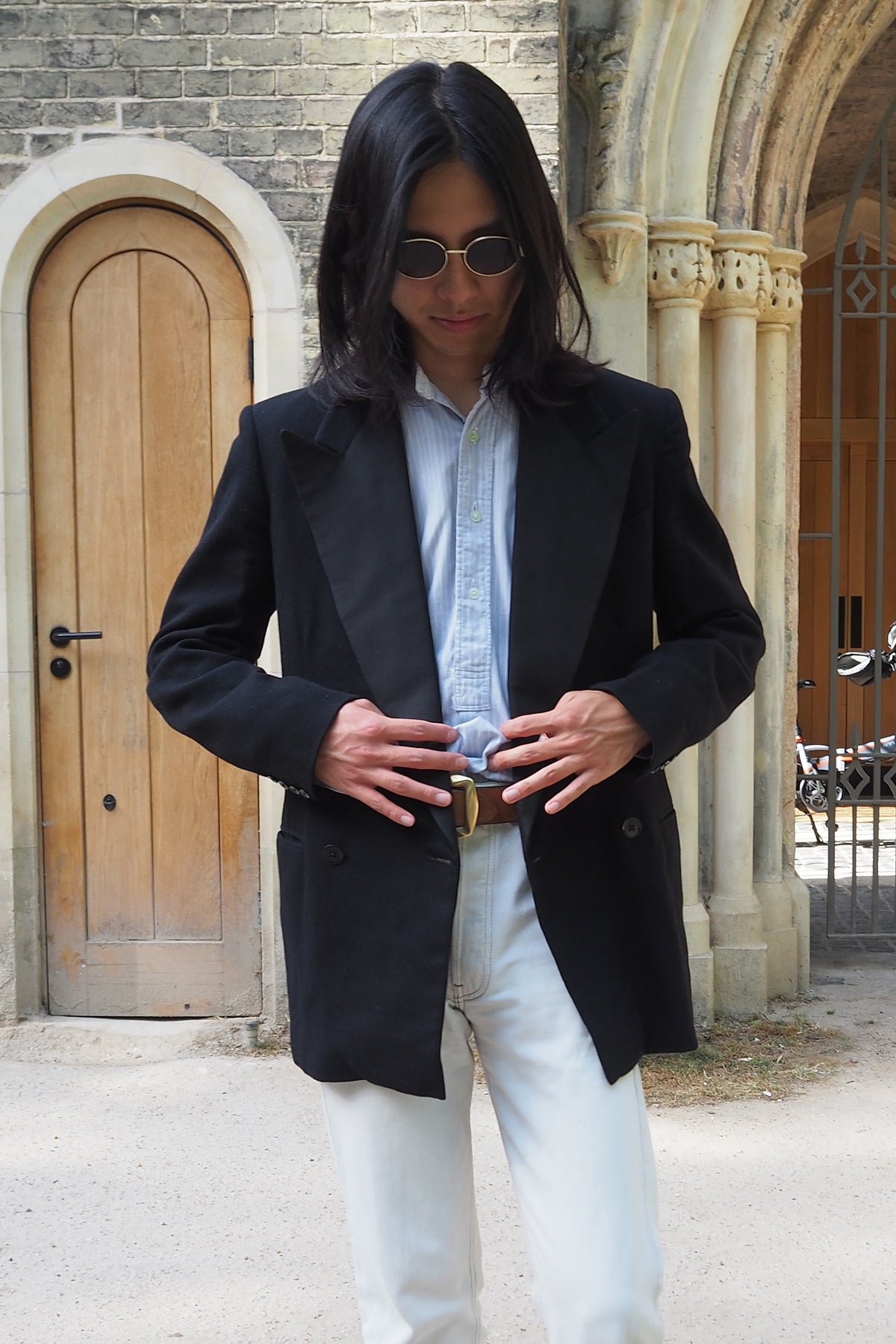 40's CC41 GlanSon Tuxedo Jacket Black