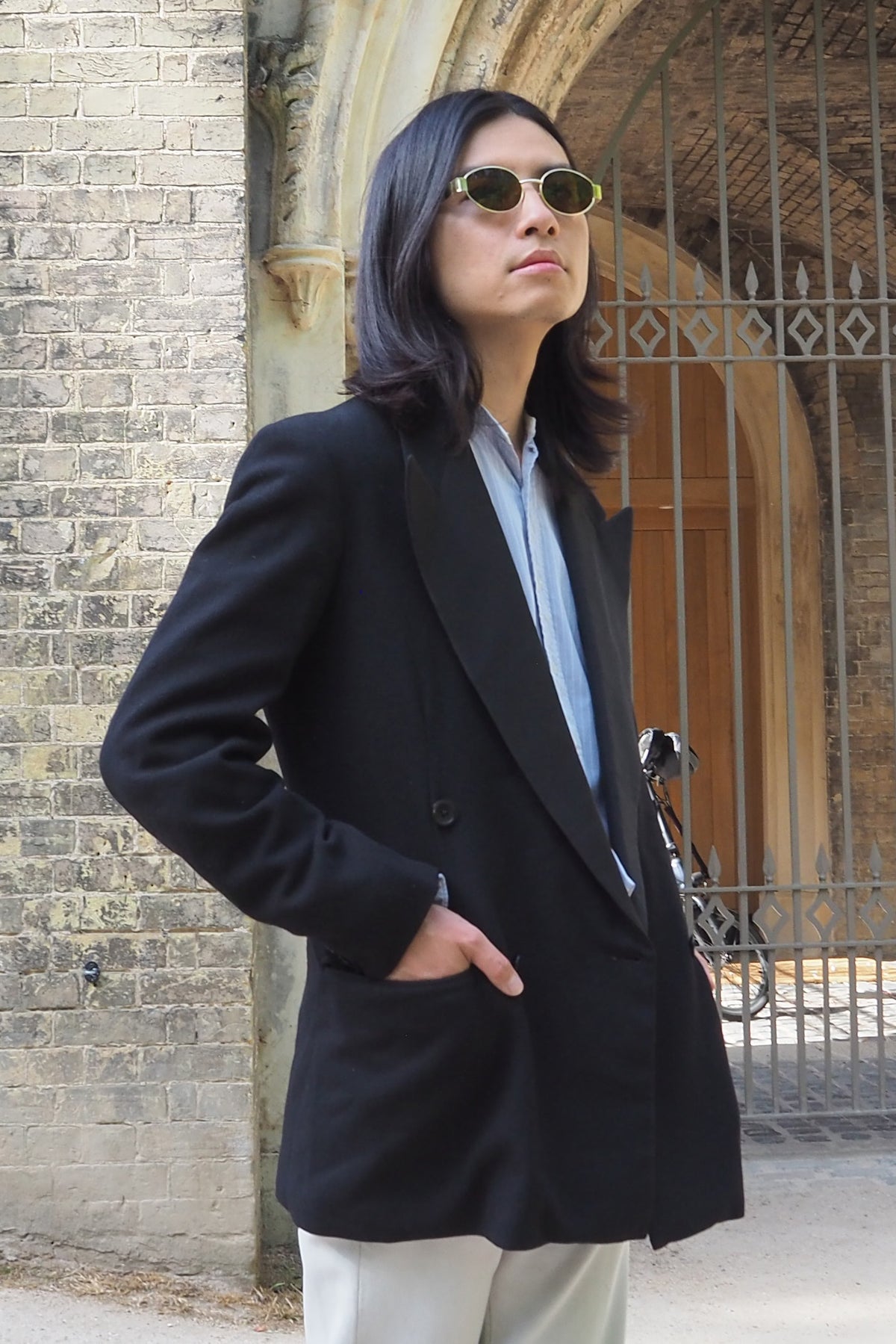 40's CC41 GlanSon Tuxedo Jacket Black