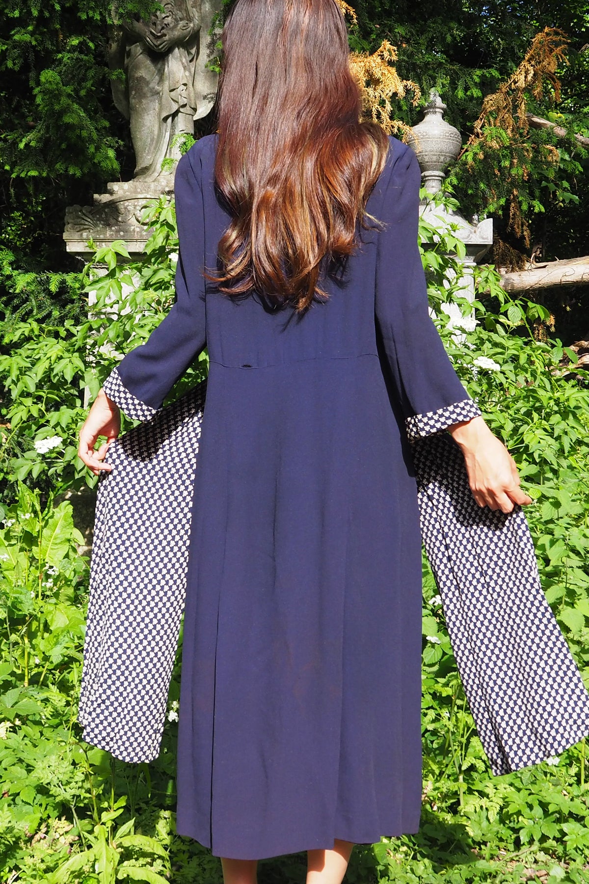 40's CC41 Broad lanks Dress Navy