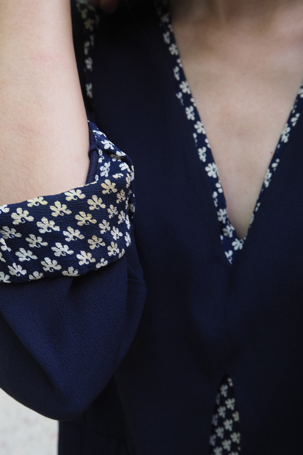 40's CC41 Broad lanks Dress Navy