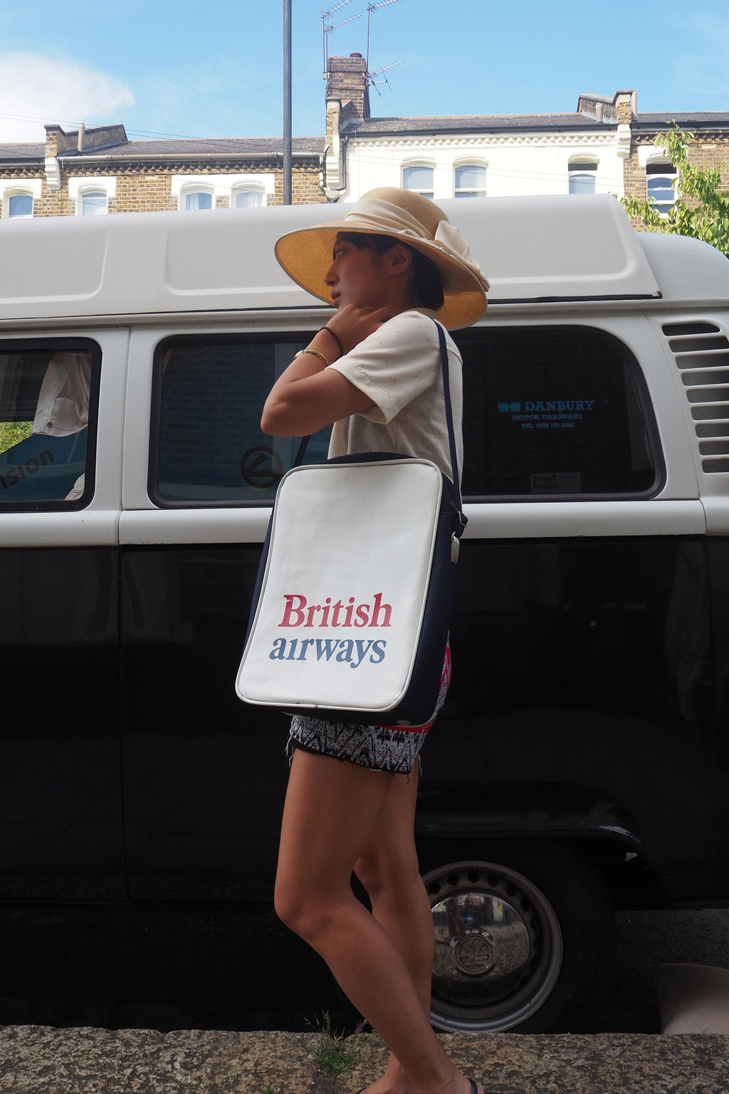 70's British Airways Bag Vintage | Airline Flight Bag Collector's Item