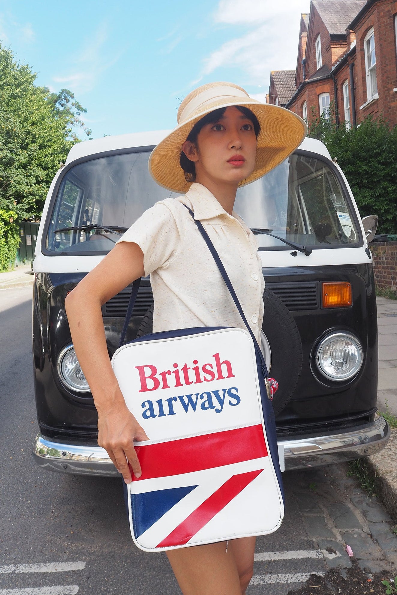 70's British Airways Bag Vintage | Airline Flight Bag Collector's Item