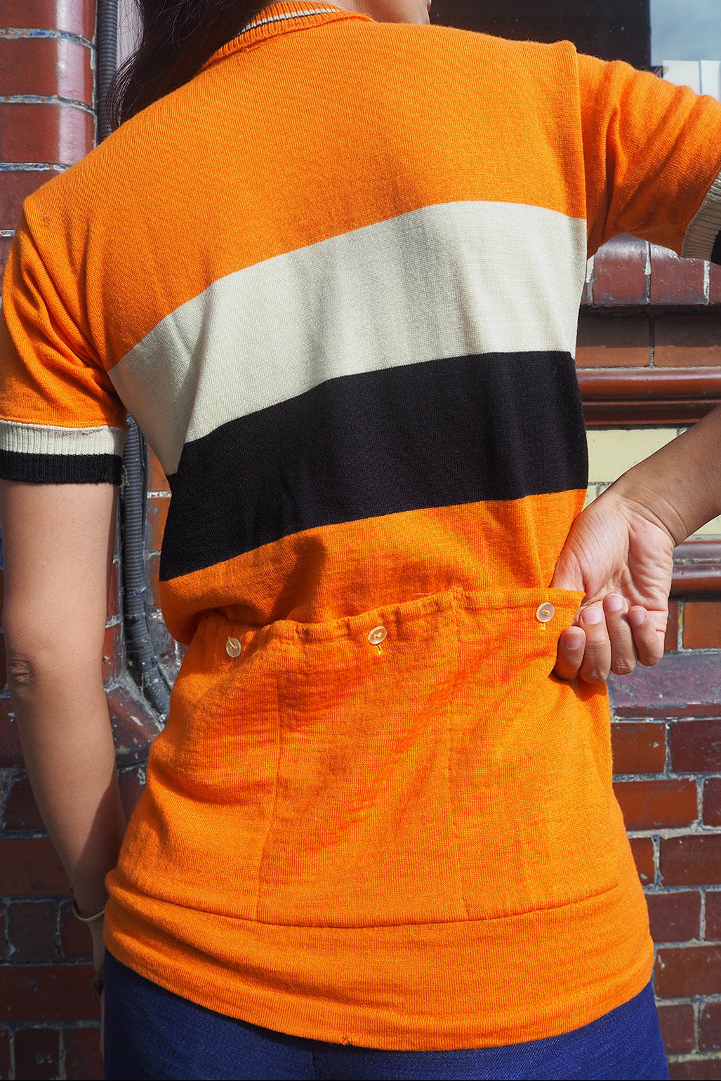 70's Wool Knit Cycling Jersey Sergal Italy | Vintage Bike Shirt