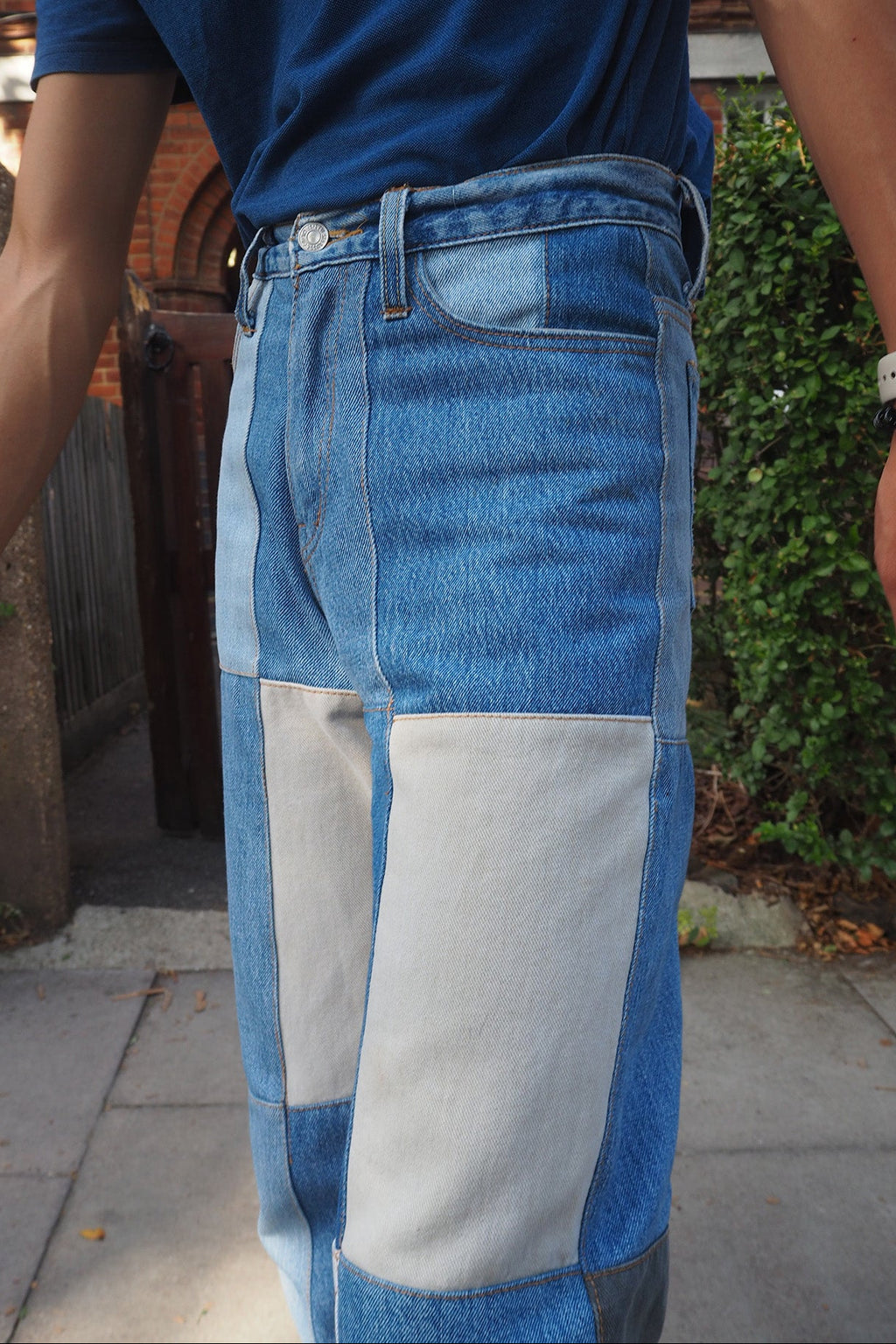 Levi's 530 Patchwork Jeans London Vintage | Rare Denim Design