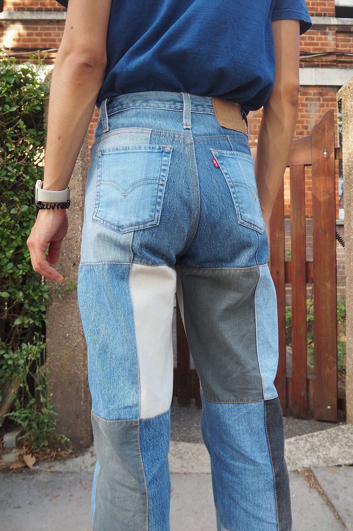 Levi's 530 Patchwork Jeans London Vintage | Rare Denim Design