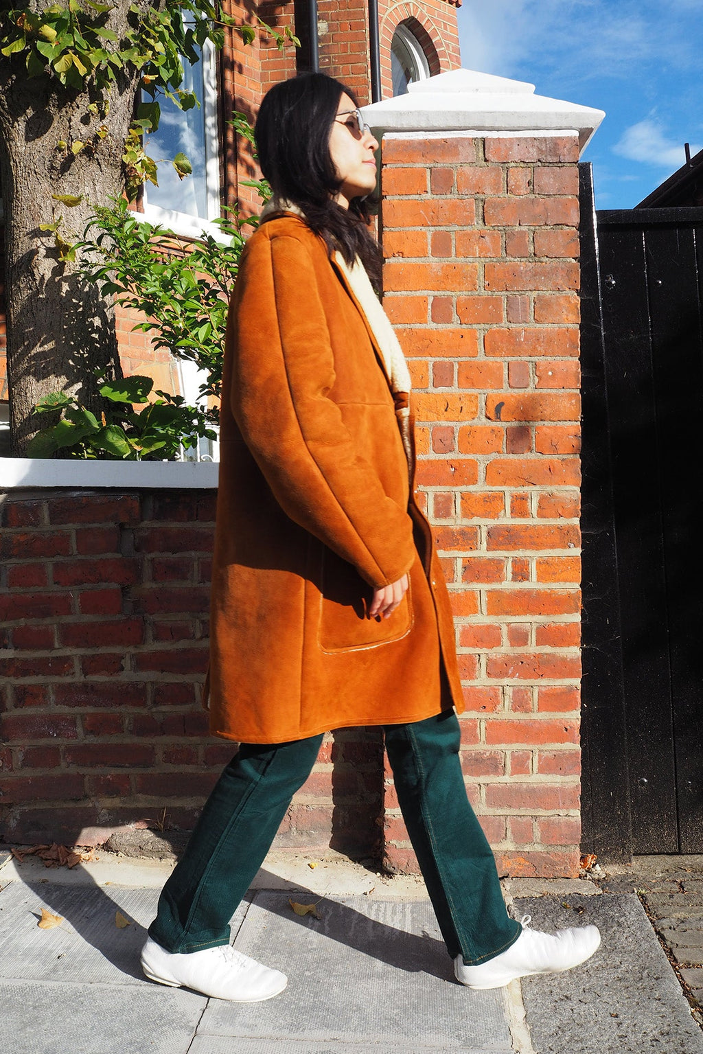 Mouton Coat Drapers Glastonbury | Vintage Sheepskin Coat Men’s