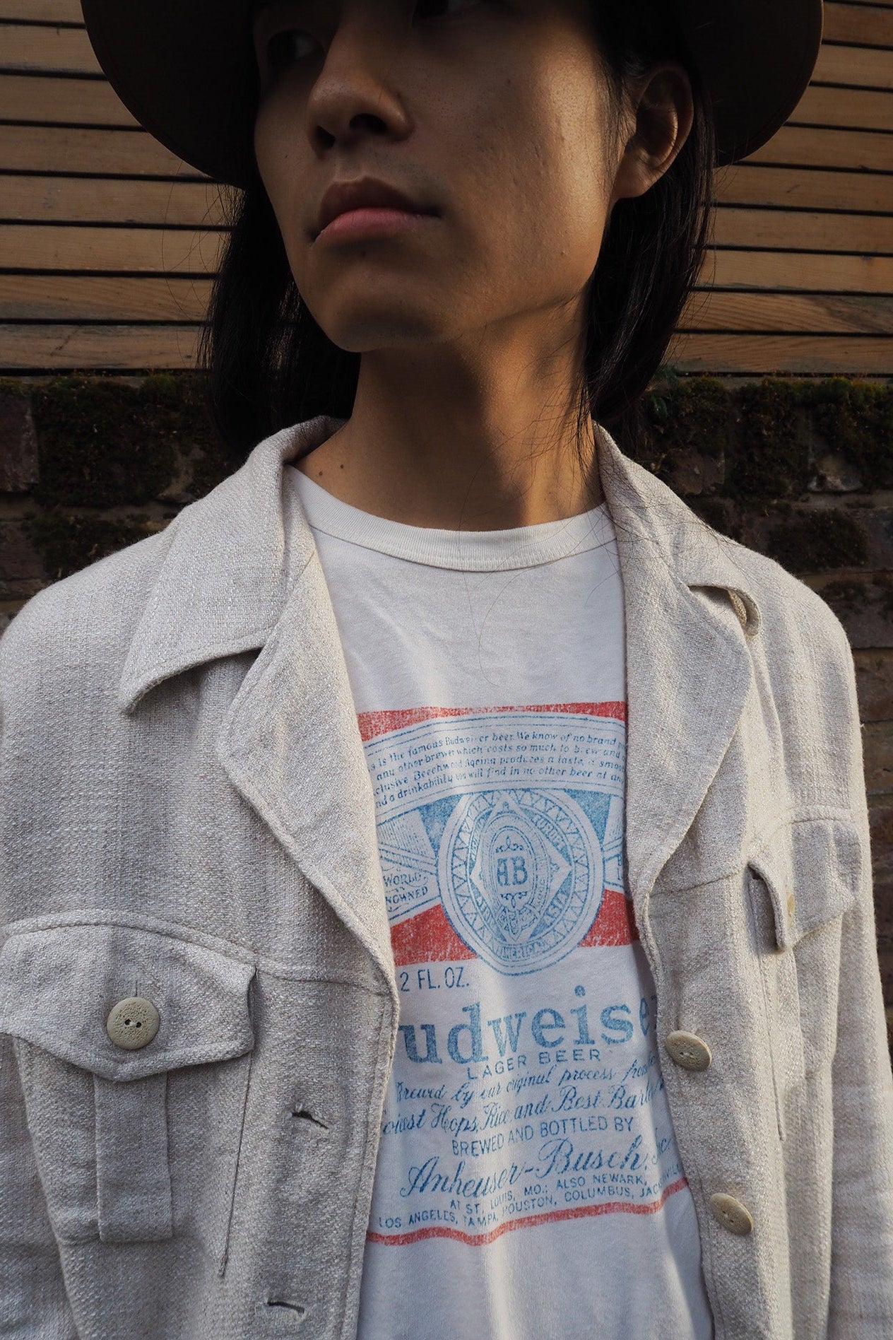 70's Linen Jacket Ester Lane London Vintage | Casual Relaxed Fit