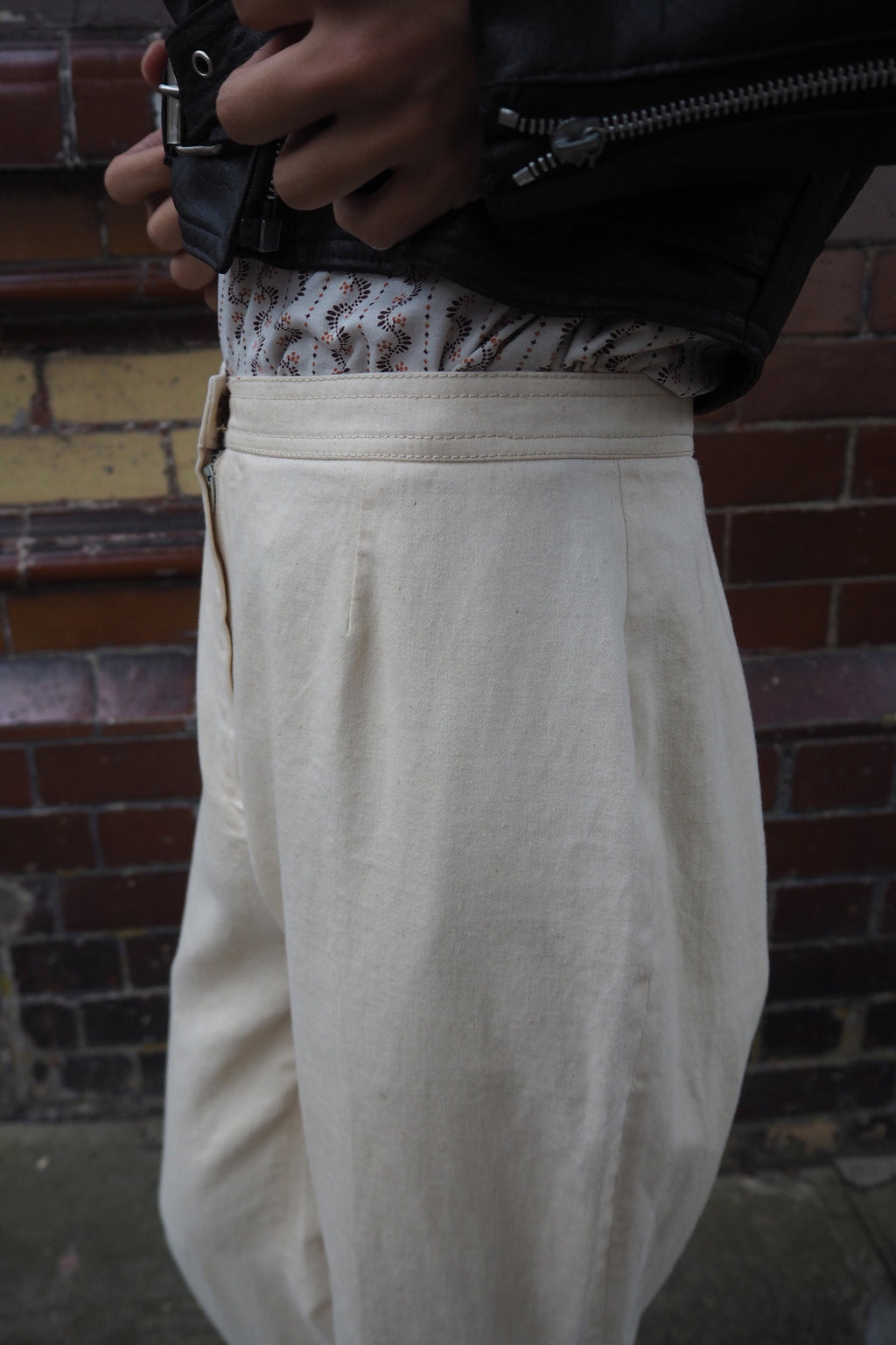 70's White Flare Pants Vintage | Rock Star Style Bell Bottoms