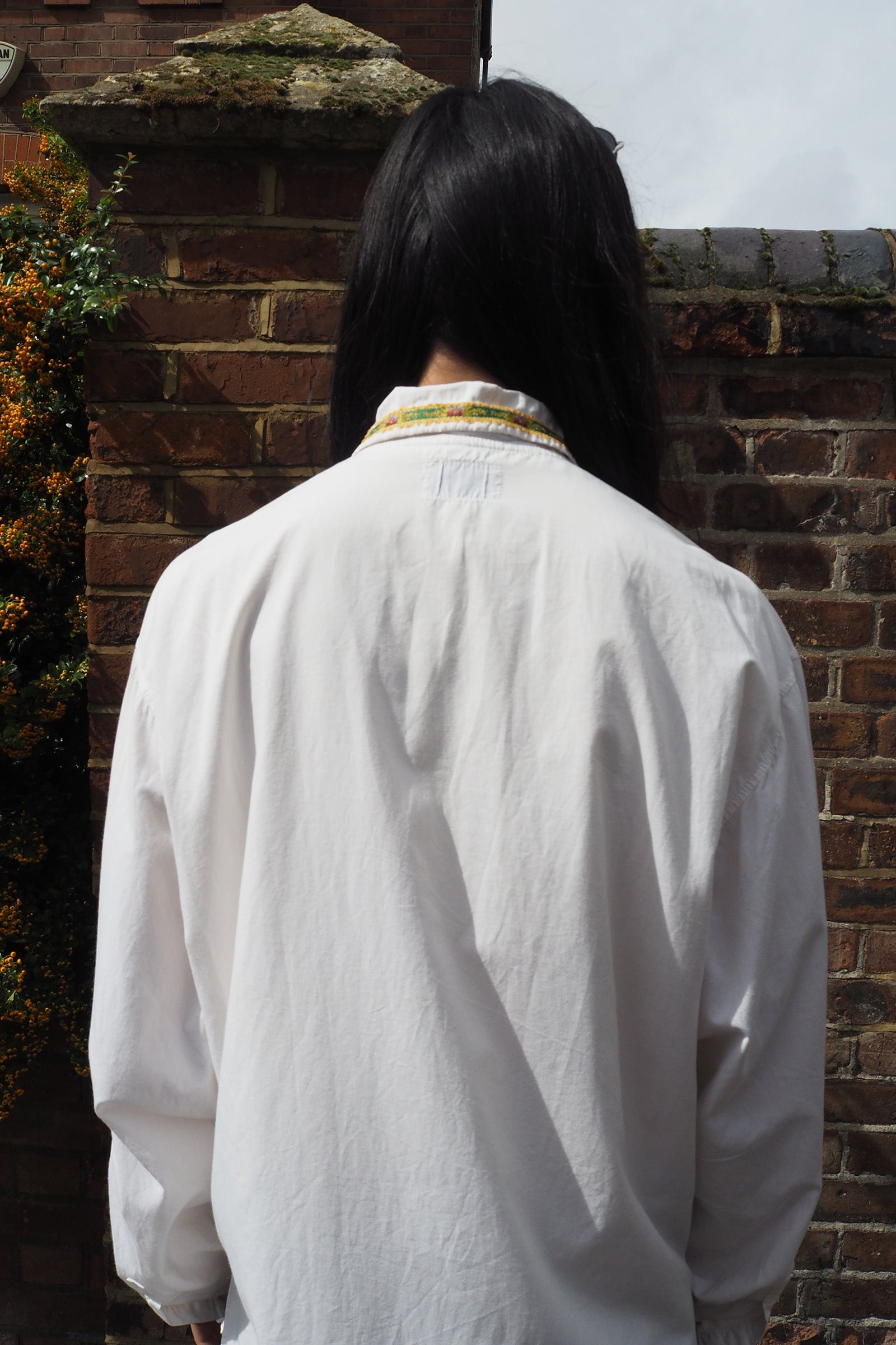 70's Italian Shirt Tavarner&co | Hippie Style Tyrolean Tape Vintage