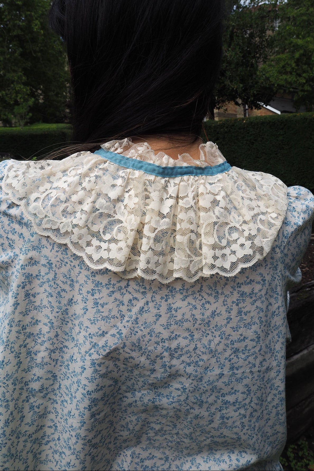 70's Night Gown St.Michael UK | Vintage Lace Dress