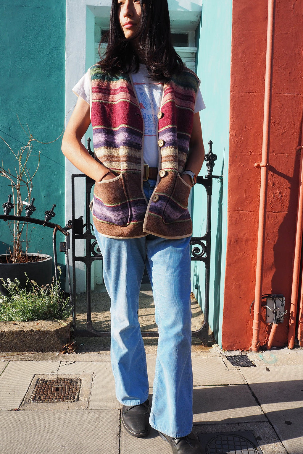 Hippie Style Vest CIVILIAN Clothing UK | Woodstock Festival Waistcoat