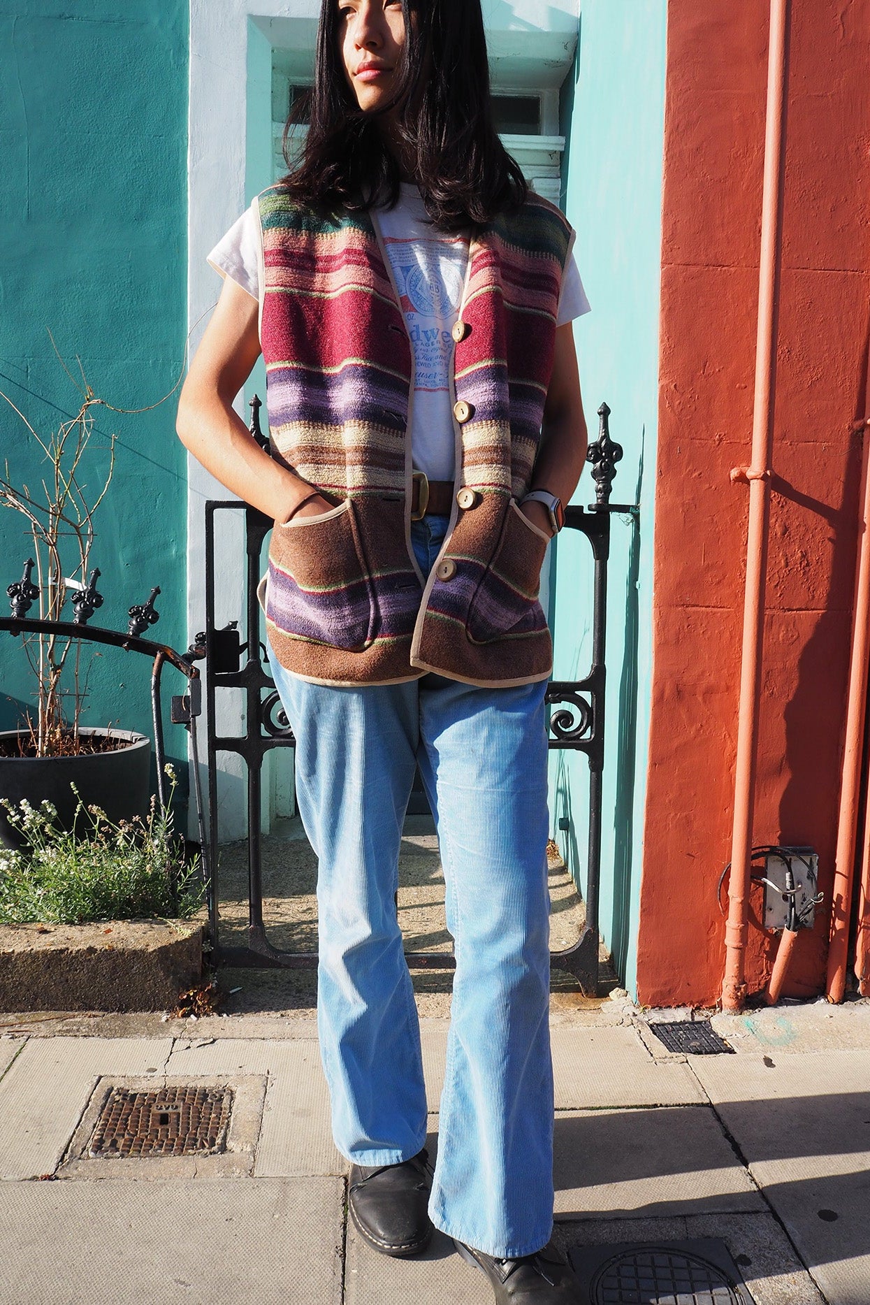 Hippie Style Vest CIVILIAN Clothing UK | Woodstock Festival Waistcoat