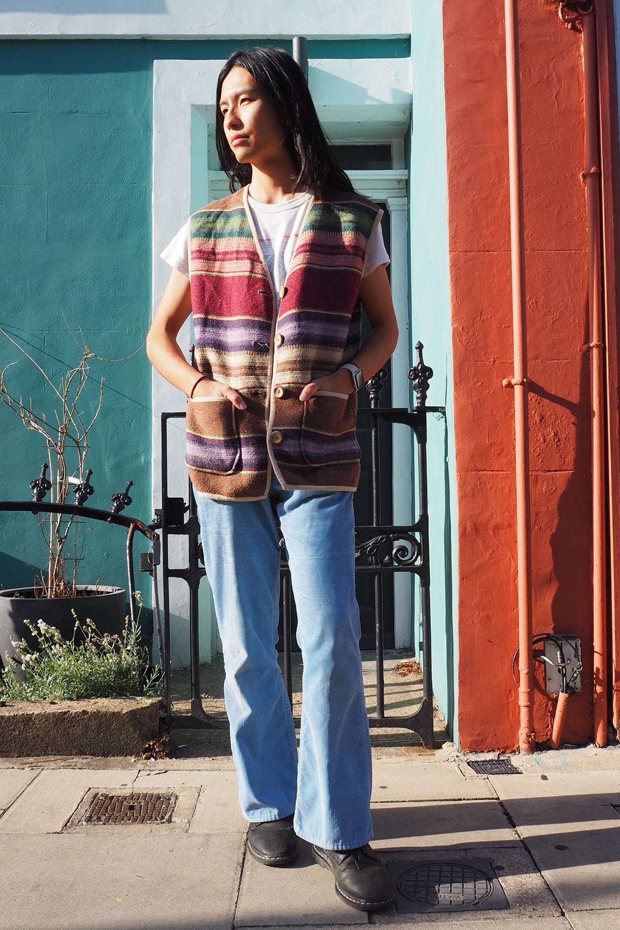 Hippie Style Vest CIVILIAN Clothing UK | Woodstock Festival Waistcoat