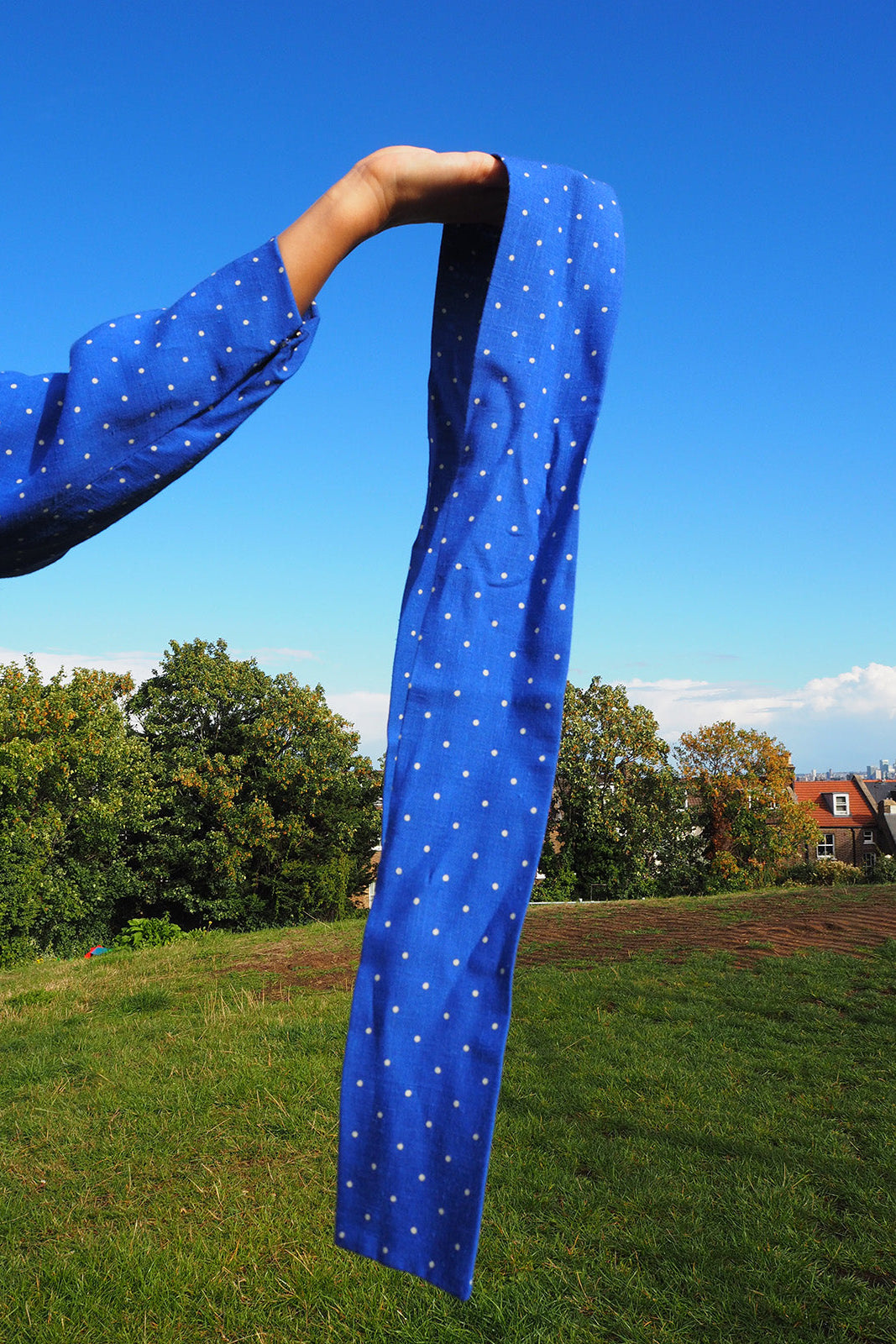 70's Royal Blue Suit | Caroline Charles London | Vintage 3-Piece