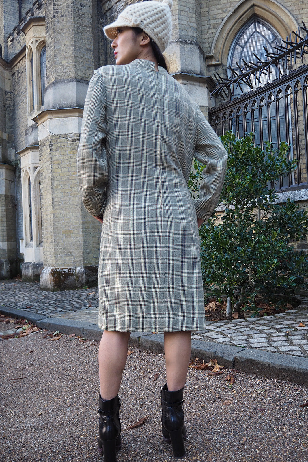 60's Coat Style Dress Kitty Copeland UK | Luxury Wool Vintage Dress