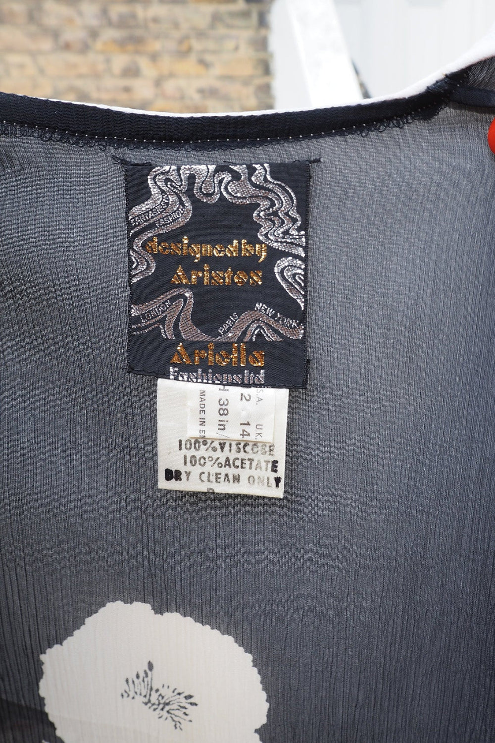 Aristos 70's Dress | Swinging London | Vintage 2-Piece Dress