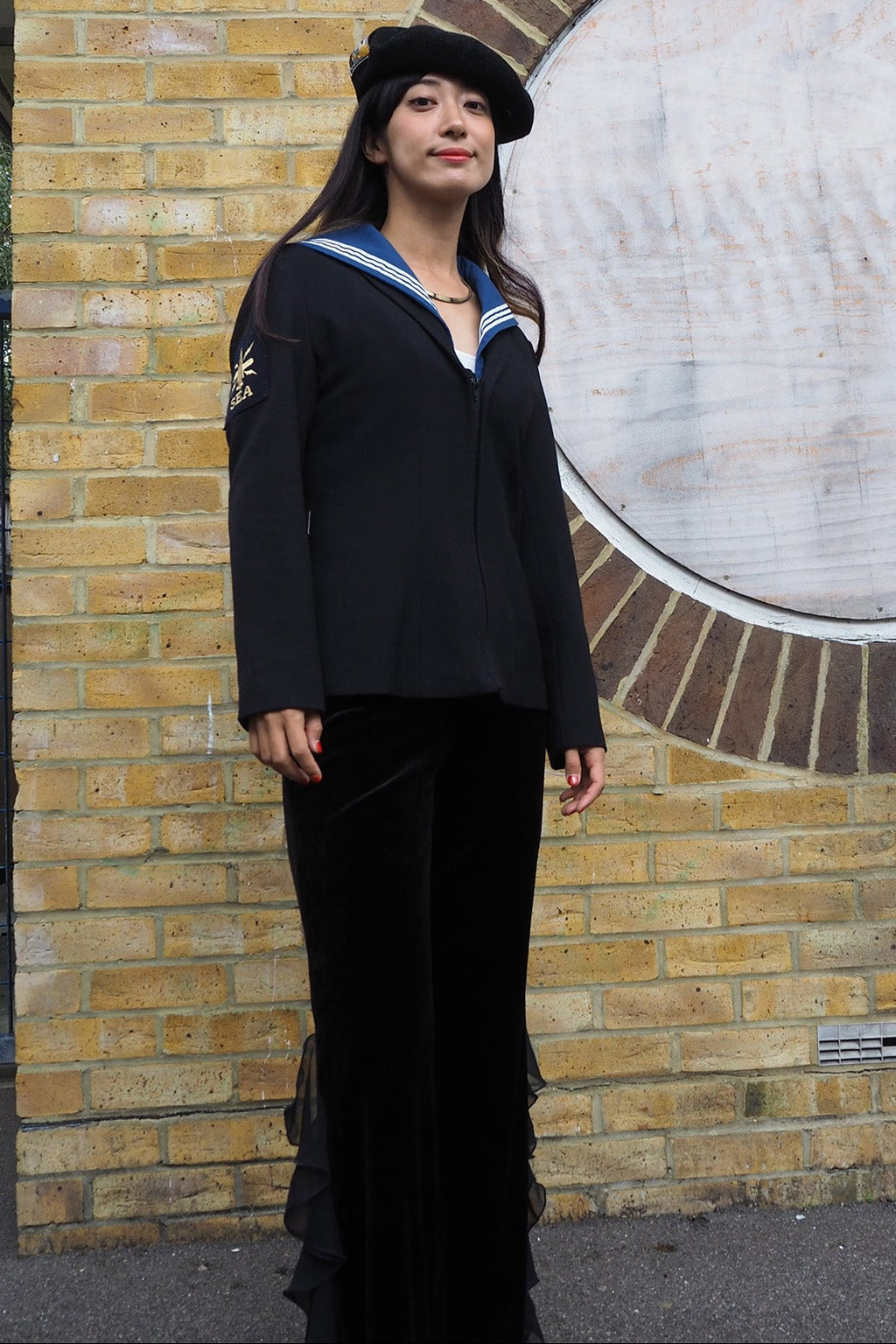 Vintage Sailor Jacket Royal Navy UK | Women's Naval Wool Uniform