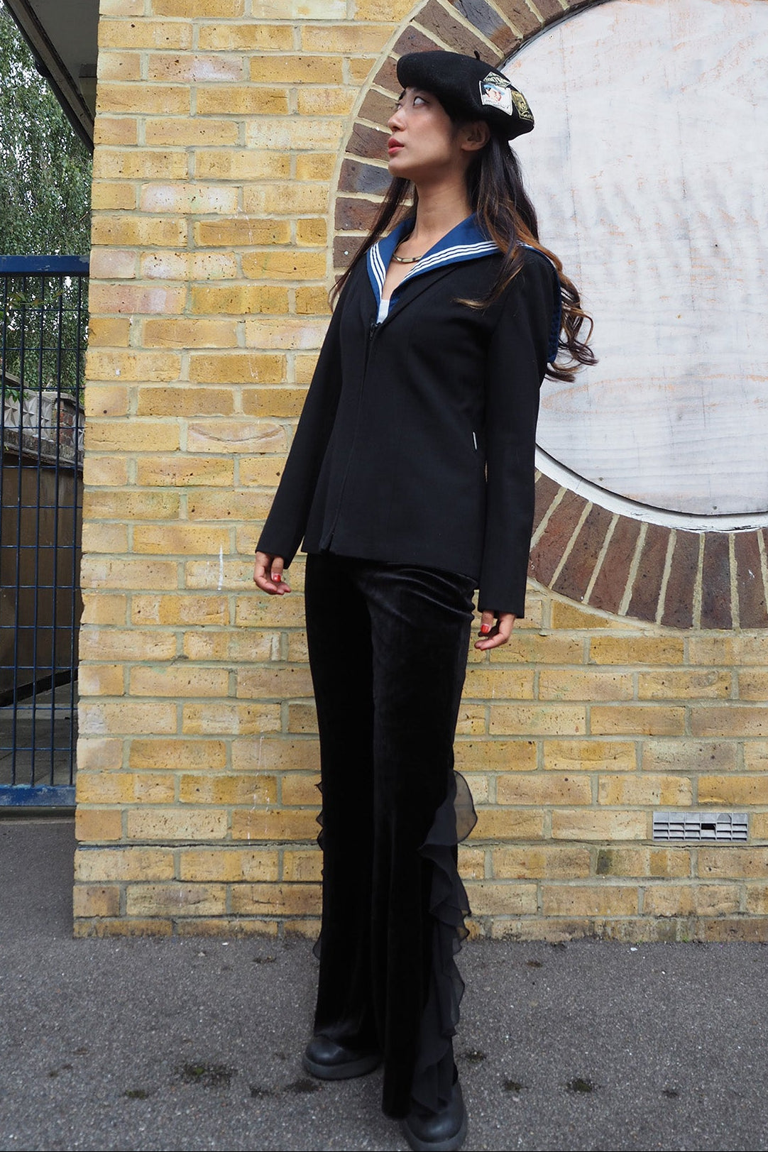 Vintage Sailor Jacket Royal Navy UK | Women's Naval Wool Uniform