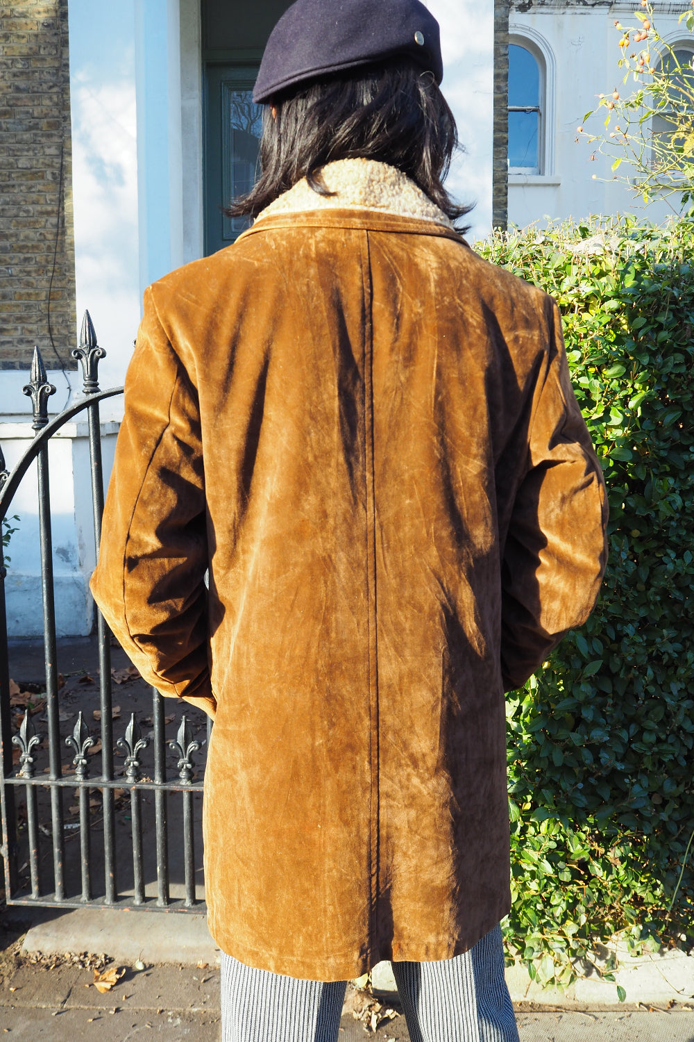 70's London Fog Suede Coat | Shearling Lined Vintage Outerwear