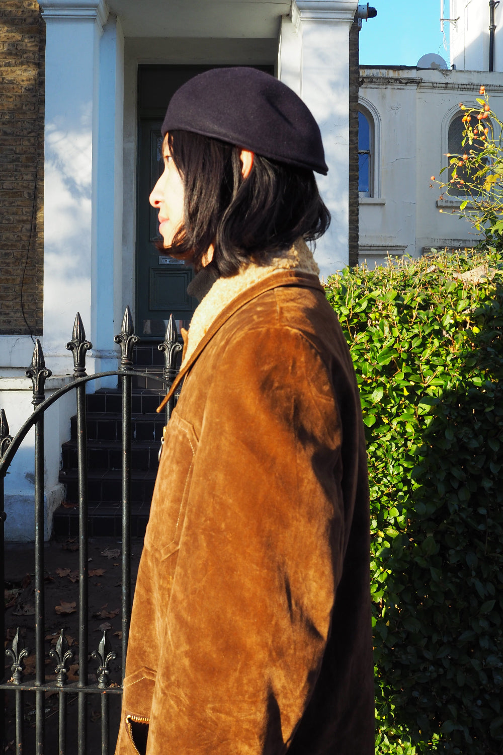 70's London Fog Suede Coat | Shearling Lined Vintage Outerwear