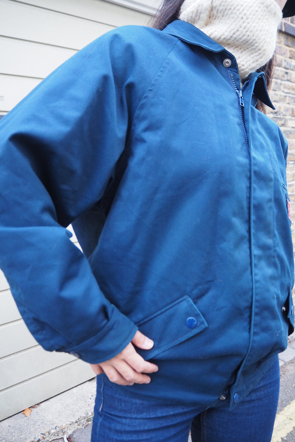 British Rail Train Jacket | National Rail Double Arrow Logo Vintage